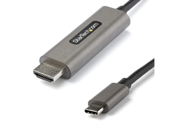 StarTech.com Cable Adaptador de 1m Mini DisplayPort a DisplayPort 1.4  Certificado por VESA - HDR de 8K 60Hz HBR3 - Cable mDP a Super UHD a DP 1.4  - Ultra HD 4K