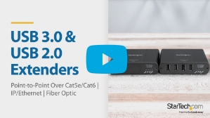 USB Extenders, Transmitter & Receiver Kits