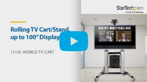 Mobile TV Cart