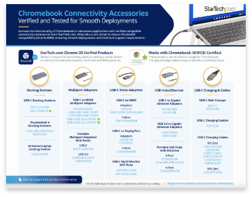 Chromebook education handout