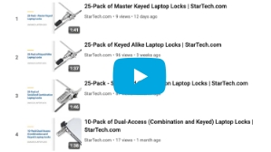 View all lock videos