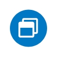 Hang-on acrylic icon