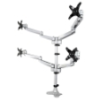 quad monitor mount