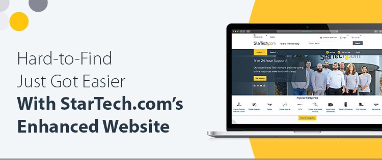 Image of StarTech.com website