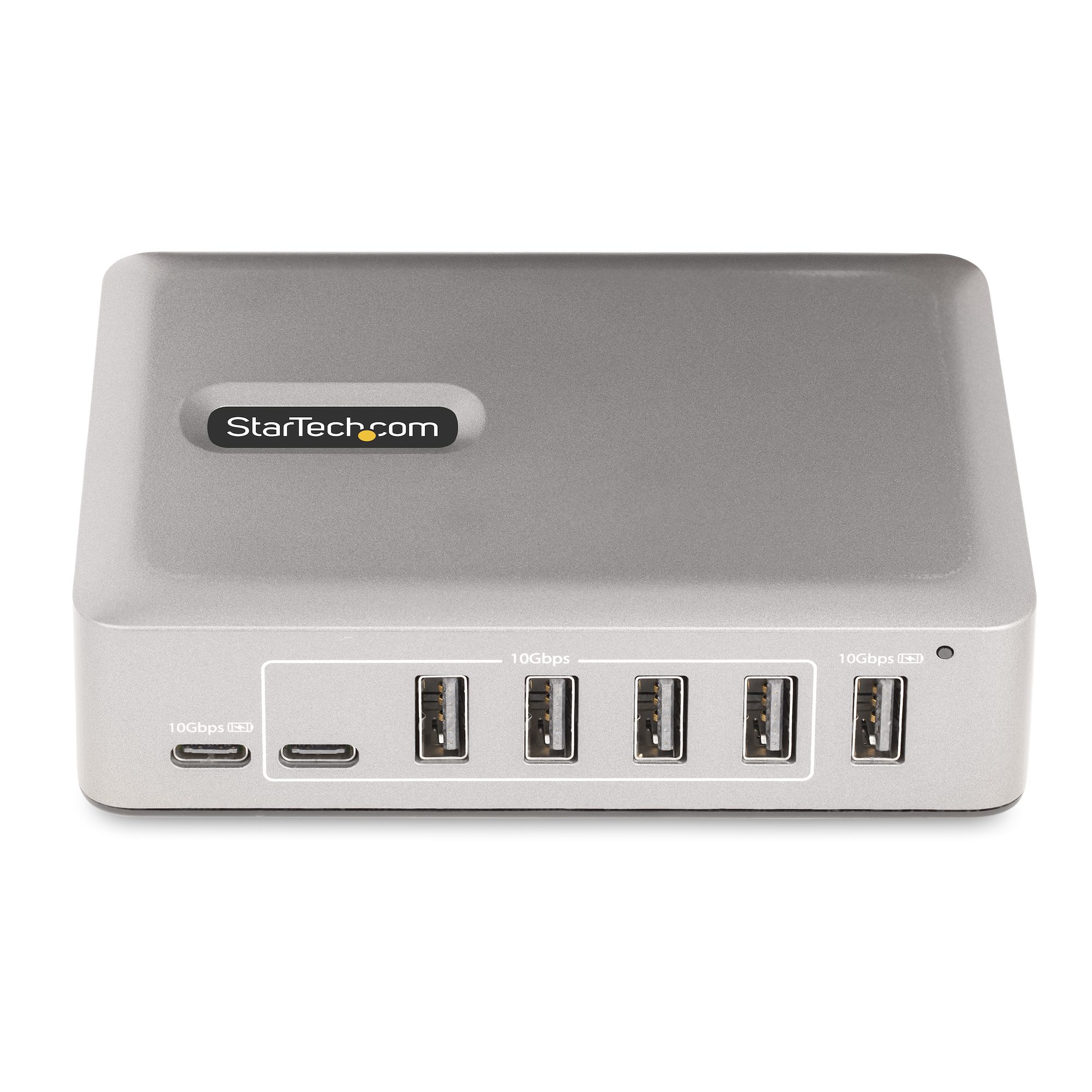 StarTech.com 10-Port USB-C Hub - 8x USB-A + 2x USB-C - Self-Powered w/ 65W  Power Supply - USB 3.1 10Gbps Hub w/ BC1.2 Charging - Desktop/Laptop USB