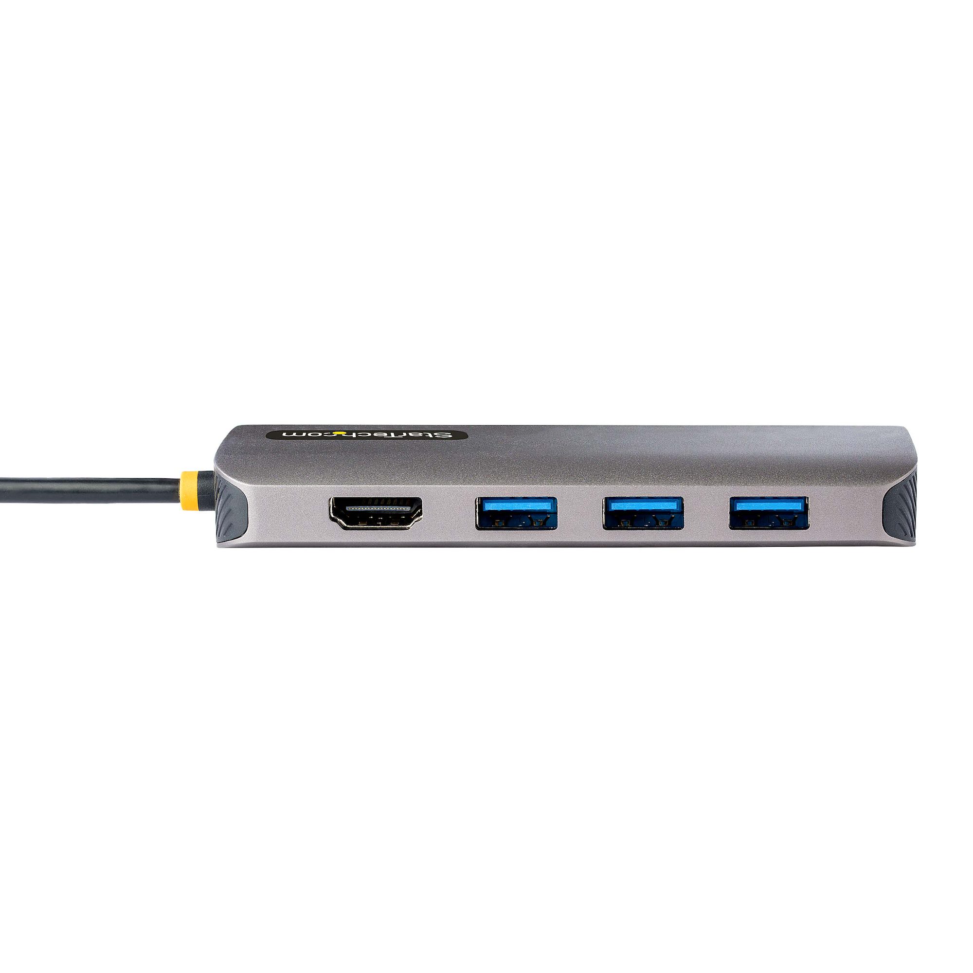 Goldenram USB-C Multiport 8x Adapter: USB3.0 ×3, HDMI, SD + Micro