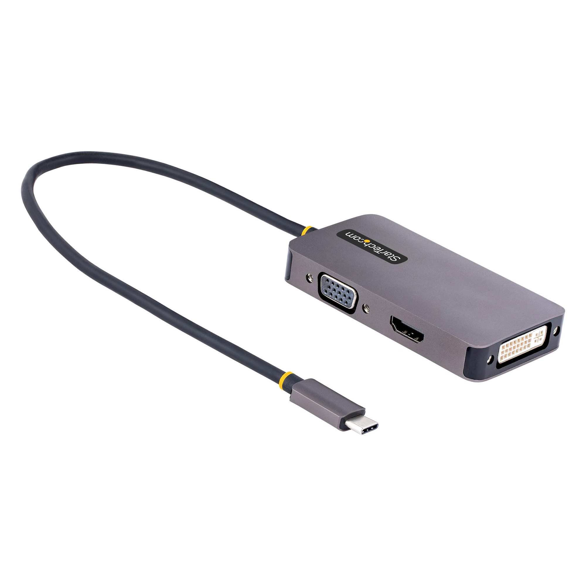 Datter ærme krak USB C Video Adapter, HDMI/VGA/DVI - USB-C Display Adapters | StarTech.com