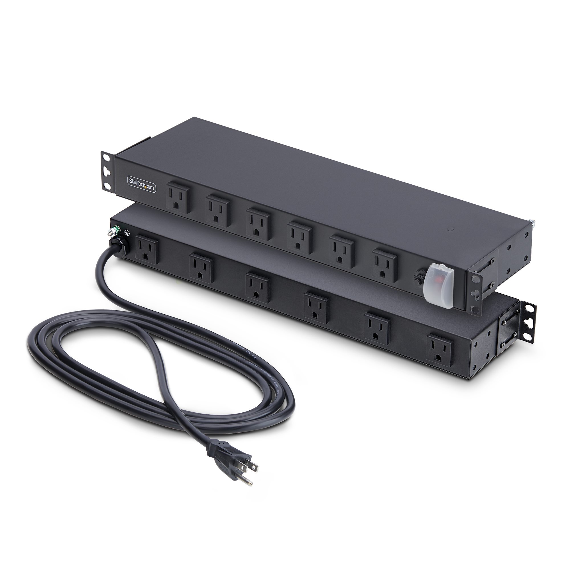 Add twelve power outlets to a 19in server rack or cabinet