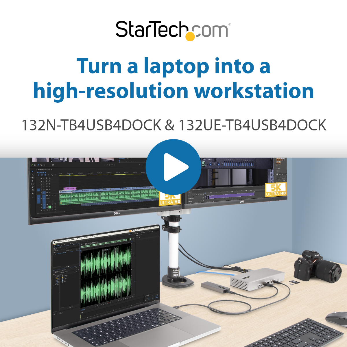 ドッキングステーション／USB4 Thunderbolt 4接続／4画面