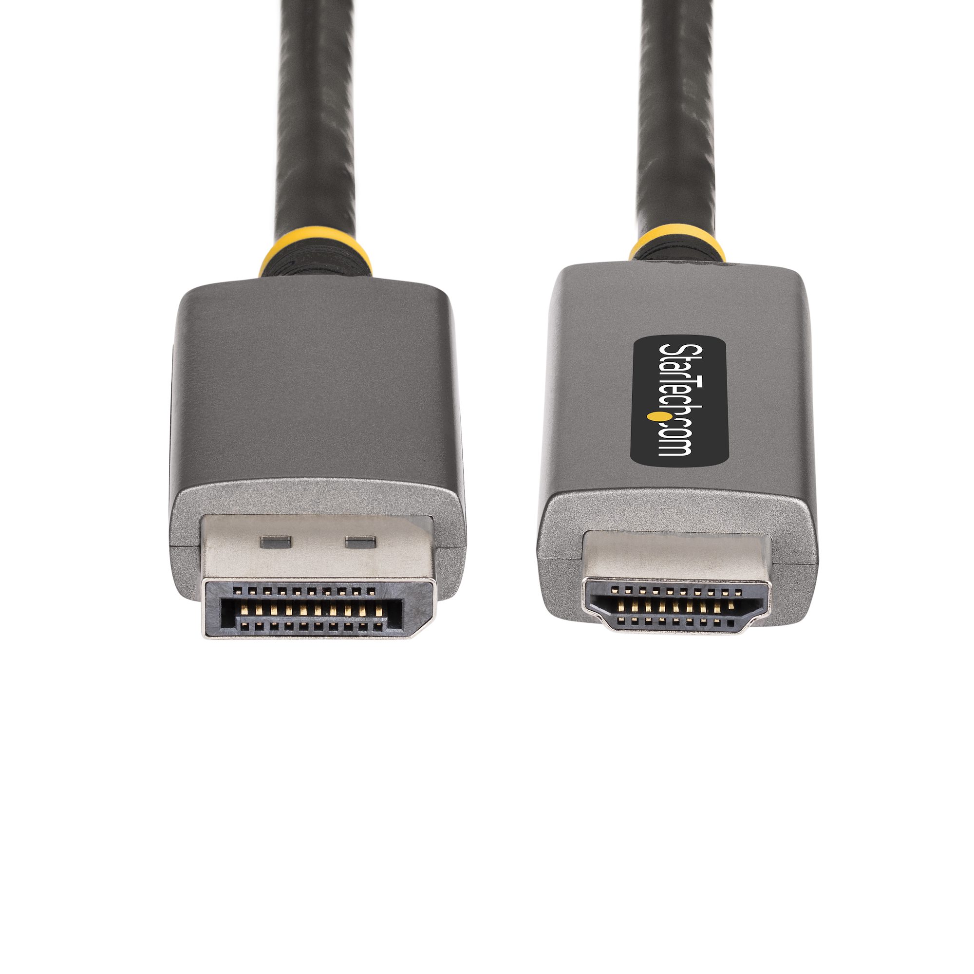 Câble DisplayPort vers HDMI 2m - 4K 30Hz - Adaptateur DP vers HDMI -  Convertisseur pour Moniteur DP 1.2 à HDMI - Connecteur DP à Verrouillage -  Cordon