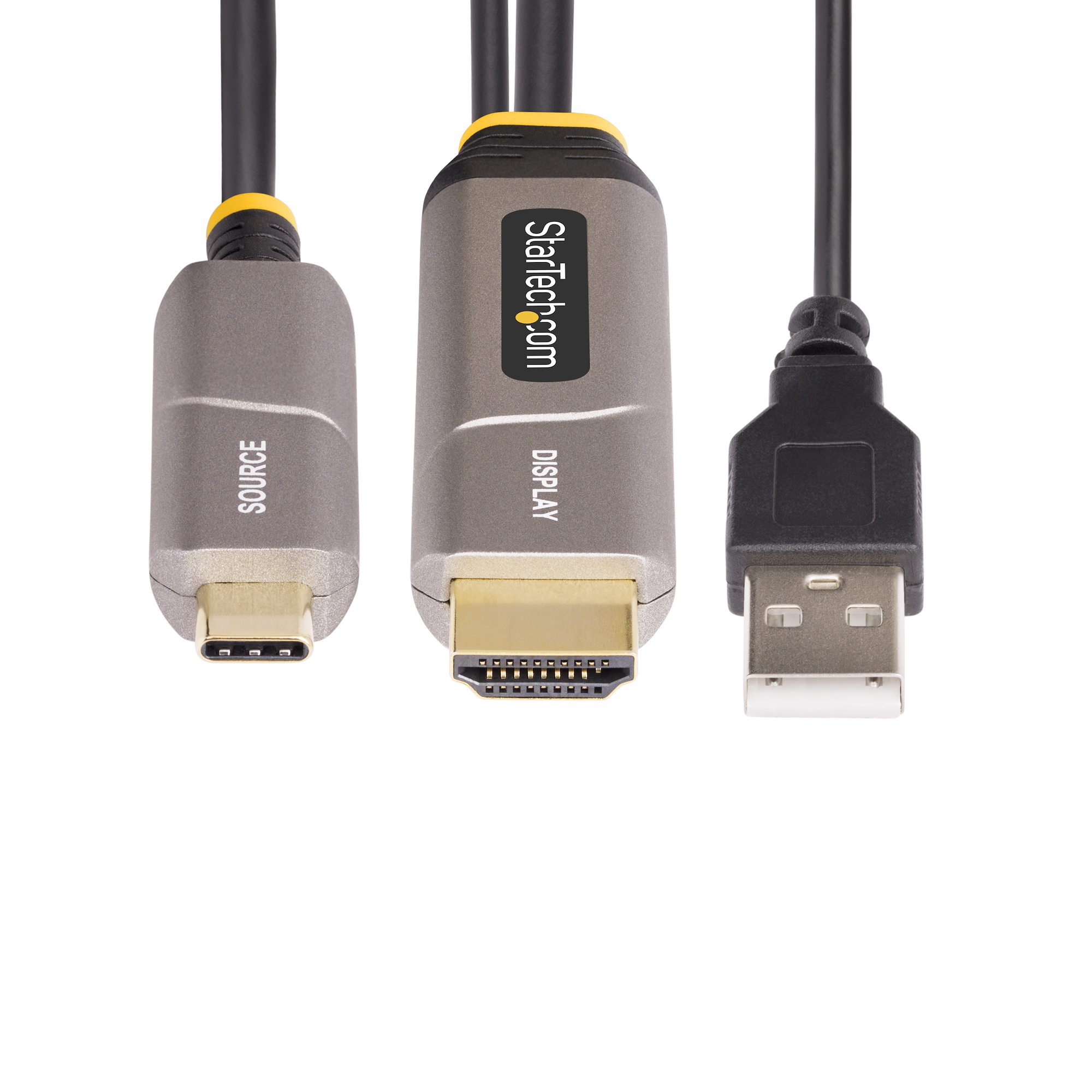 USB-C - HDMI 2.0変換ケーブル／アクティブ光ファイバー／9.1m／4K60Hz