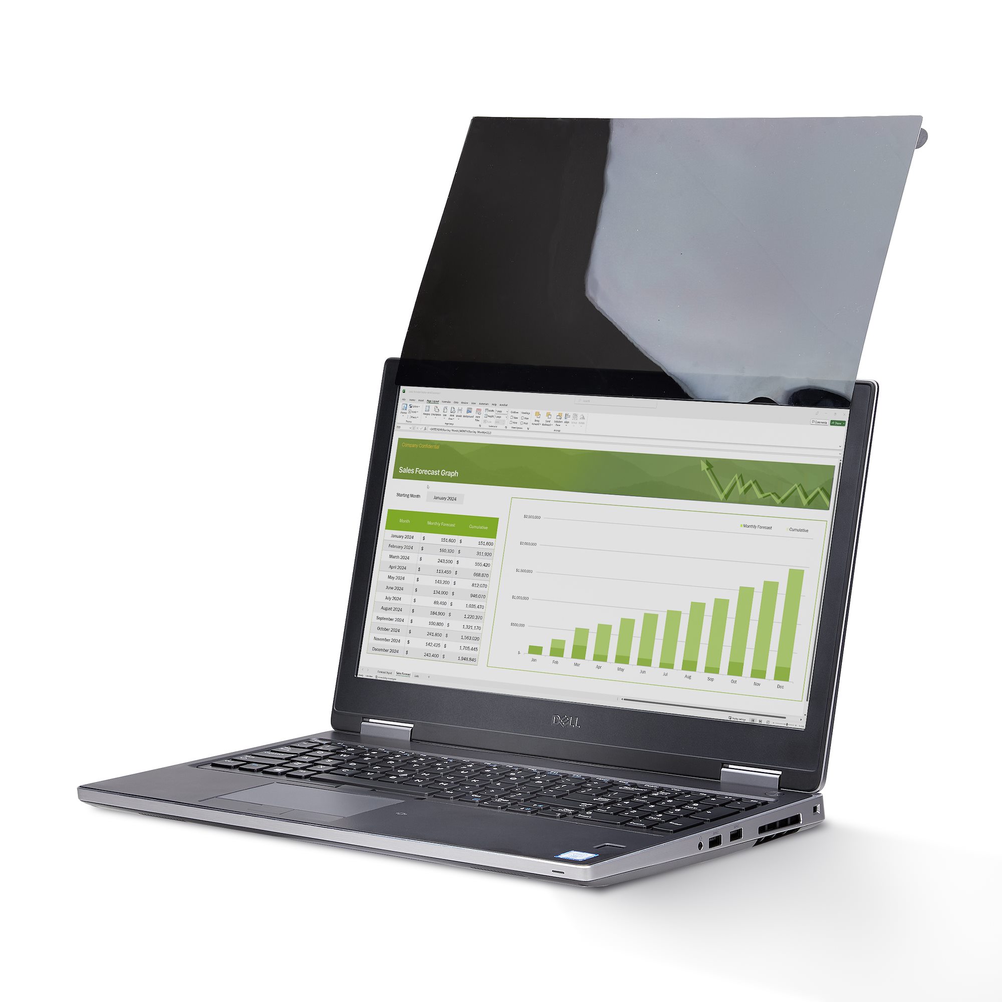 PRSPR 16" 16:10 Anti Peeking Filter, Laptop Monitor, Privacy Filter, PC