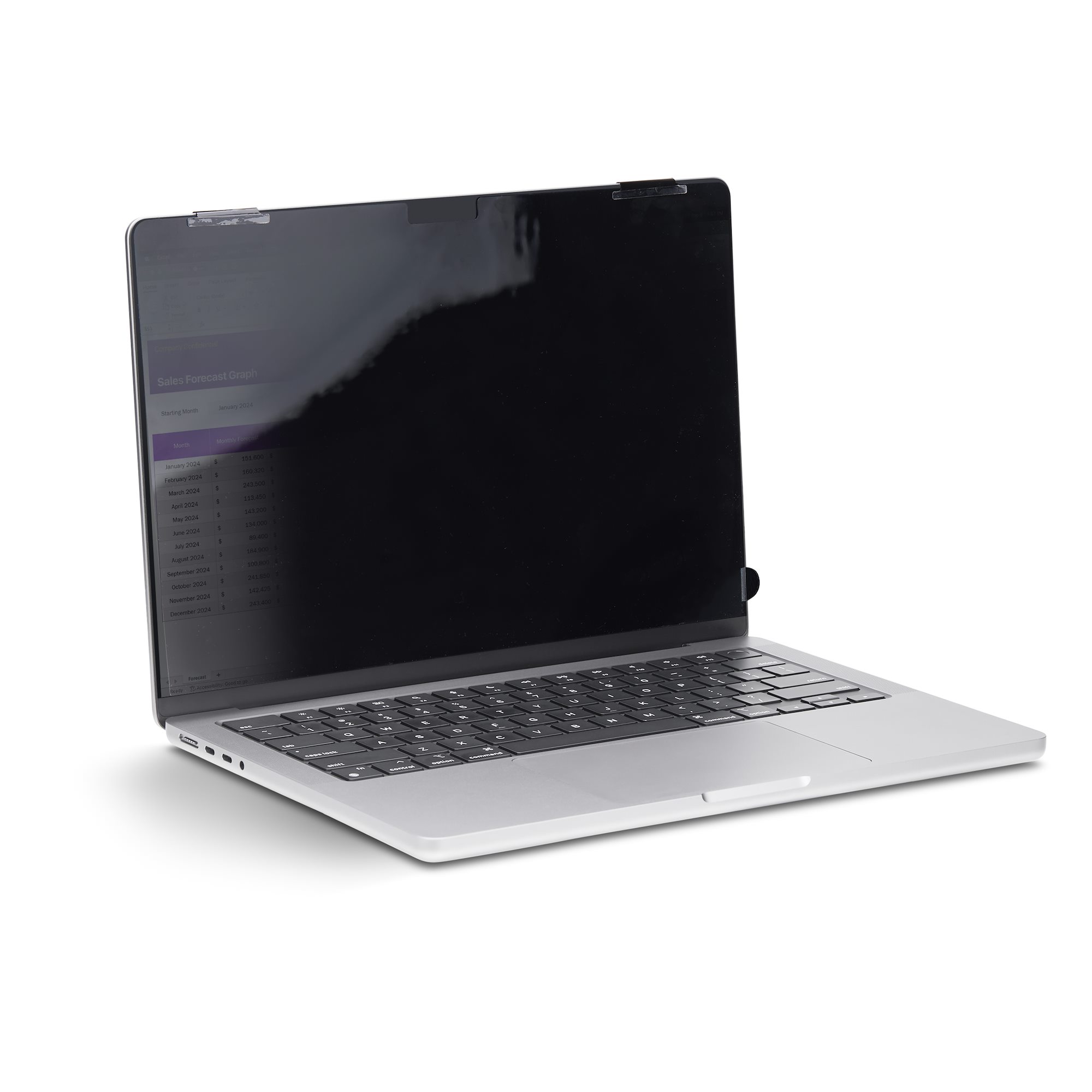14-inch MacBook Pro M1 M2 M3 M4 Magnetische Laptop Privacy Filter, Omkeerbaar, Anti-Reflectie Mat of Glanzend