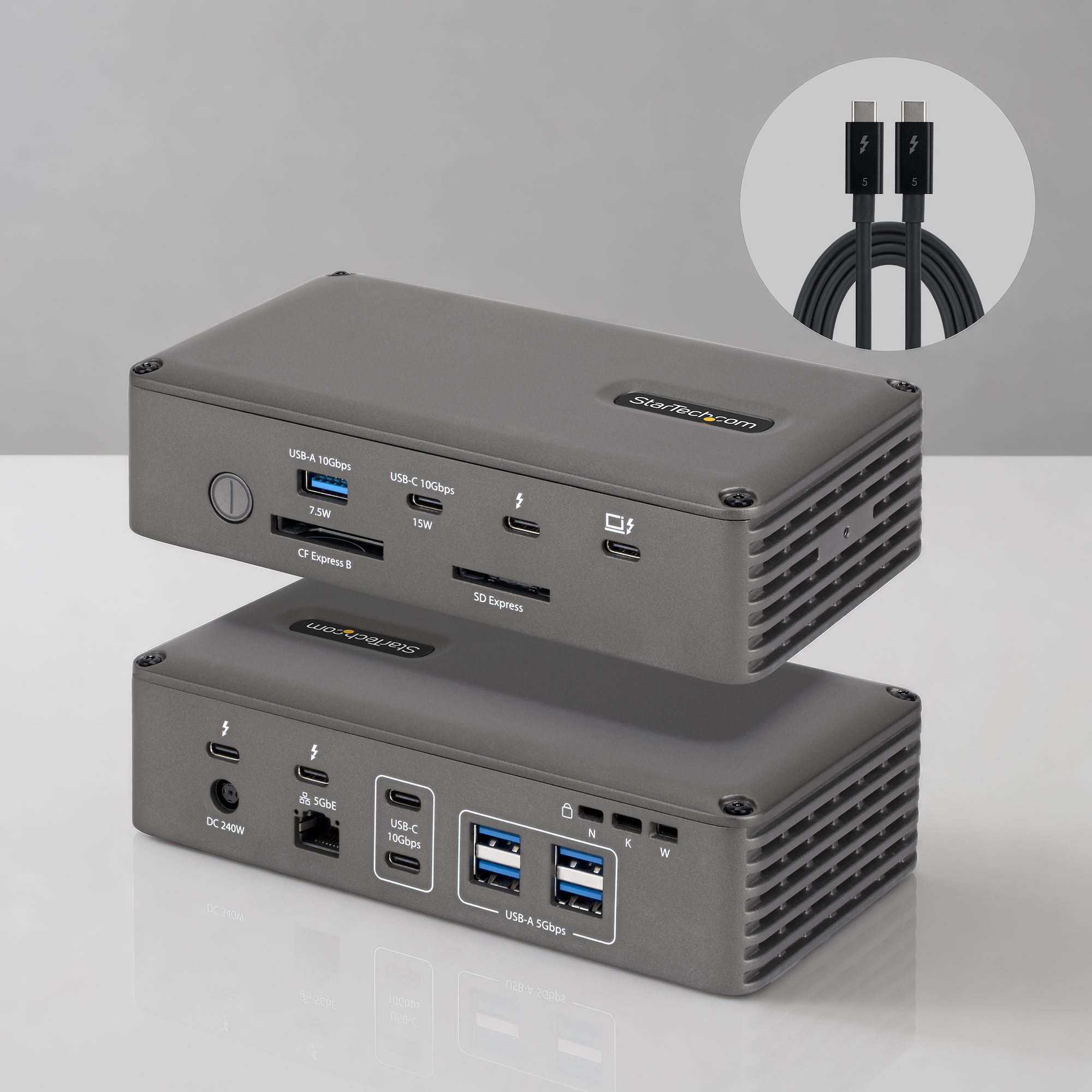 Transform your Thunderbolt 5 laptop into a high-resolution, multi