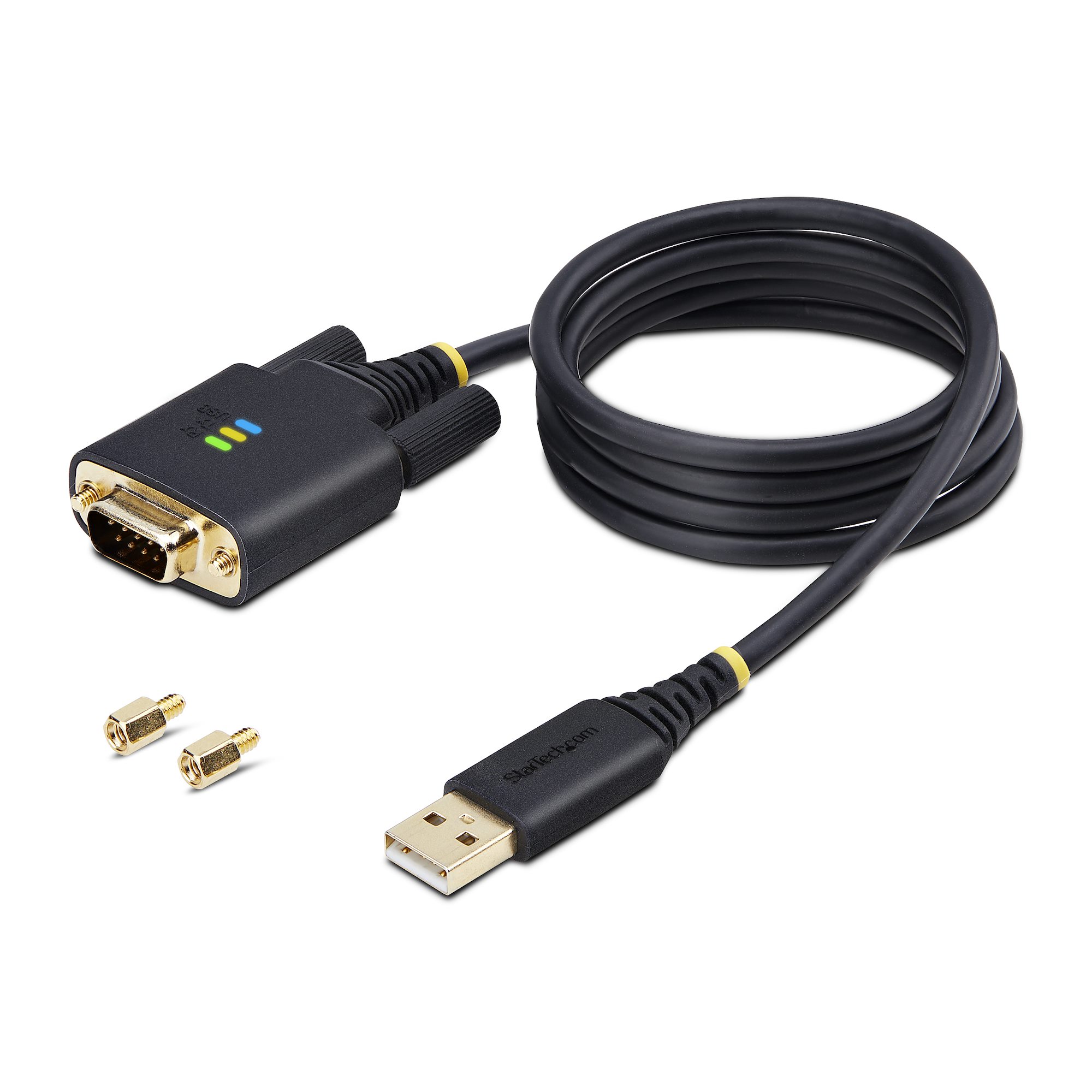 3ft/1m USB to RS232 Serial Adapter Cable - シリアルカード