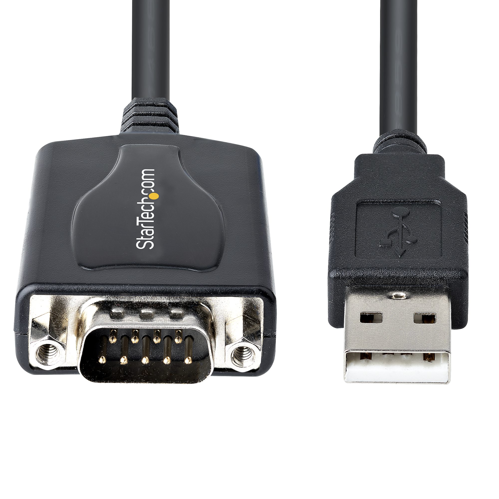 1m USB Naar Seriële Adapter Kabel - FTDI RS232 DB9 COM Retention Met ESD Bescherming