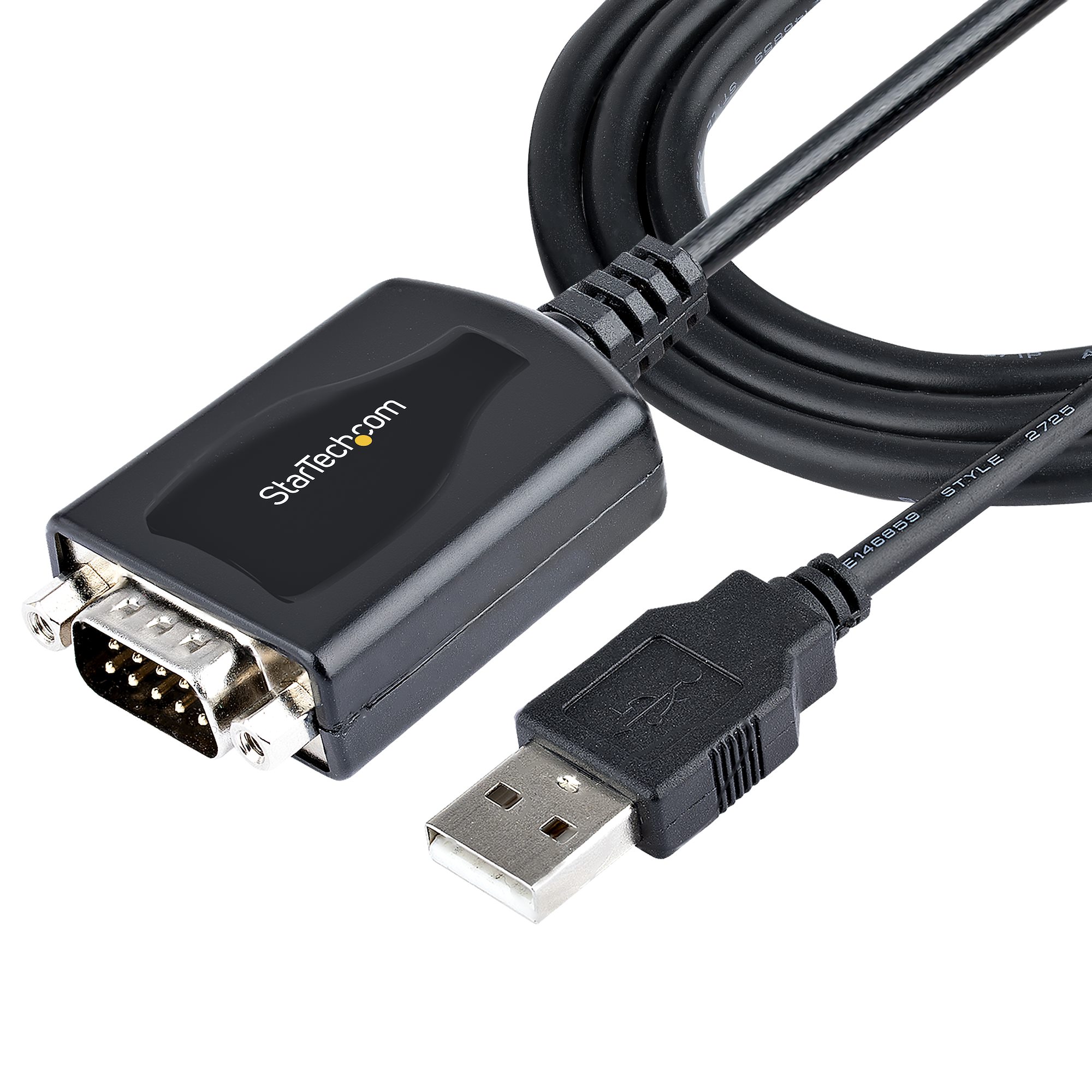 USB to RS232 DB9 Serial COM Convertors Adapters Support PLC for Computer Desktop 
