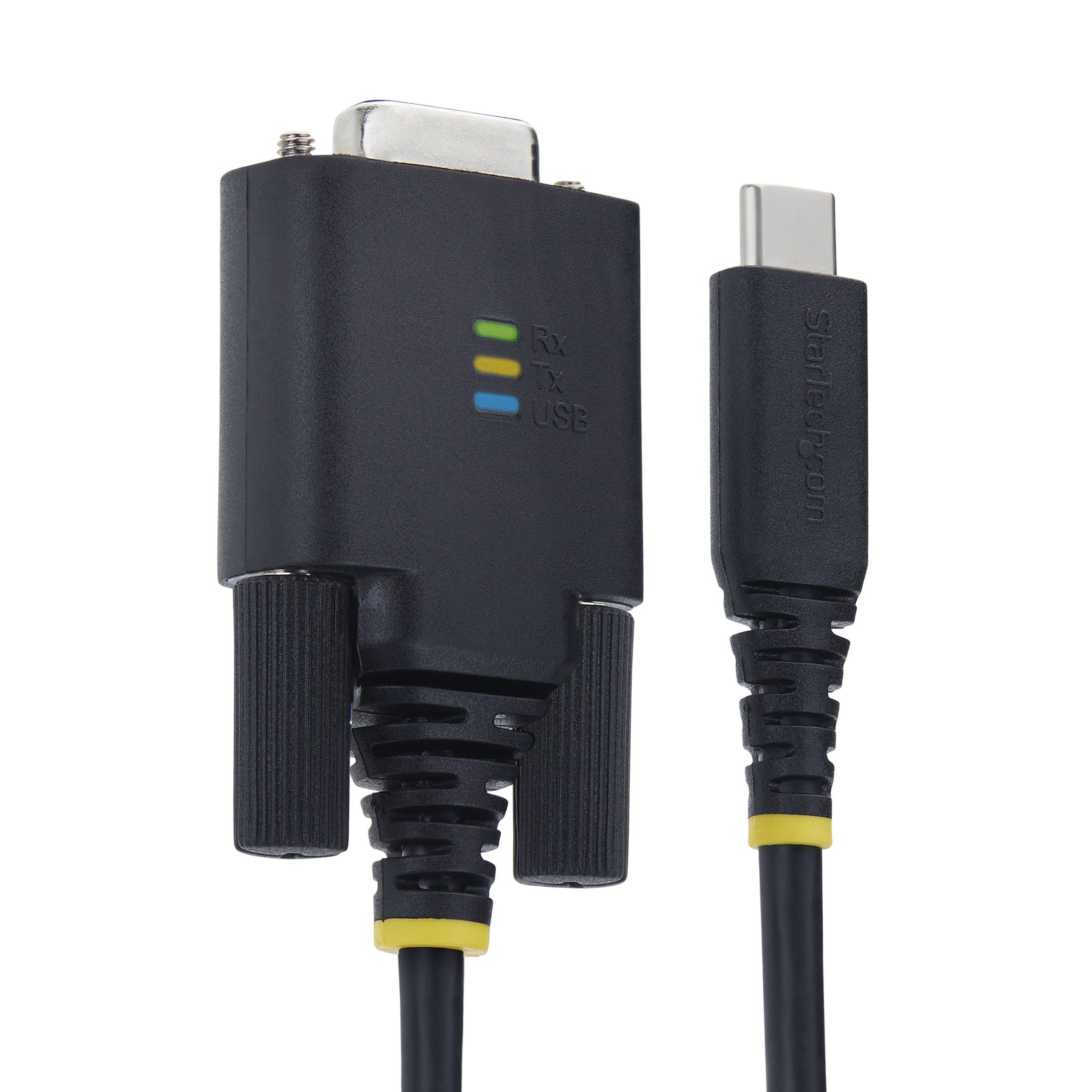 USB 2.0接続、2m、1ポートDB9ピン オス、COM保持機能、ESD保護。利用