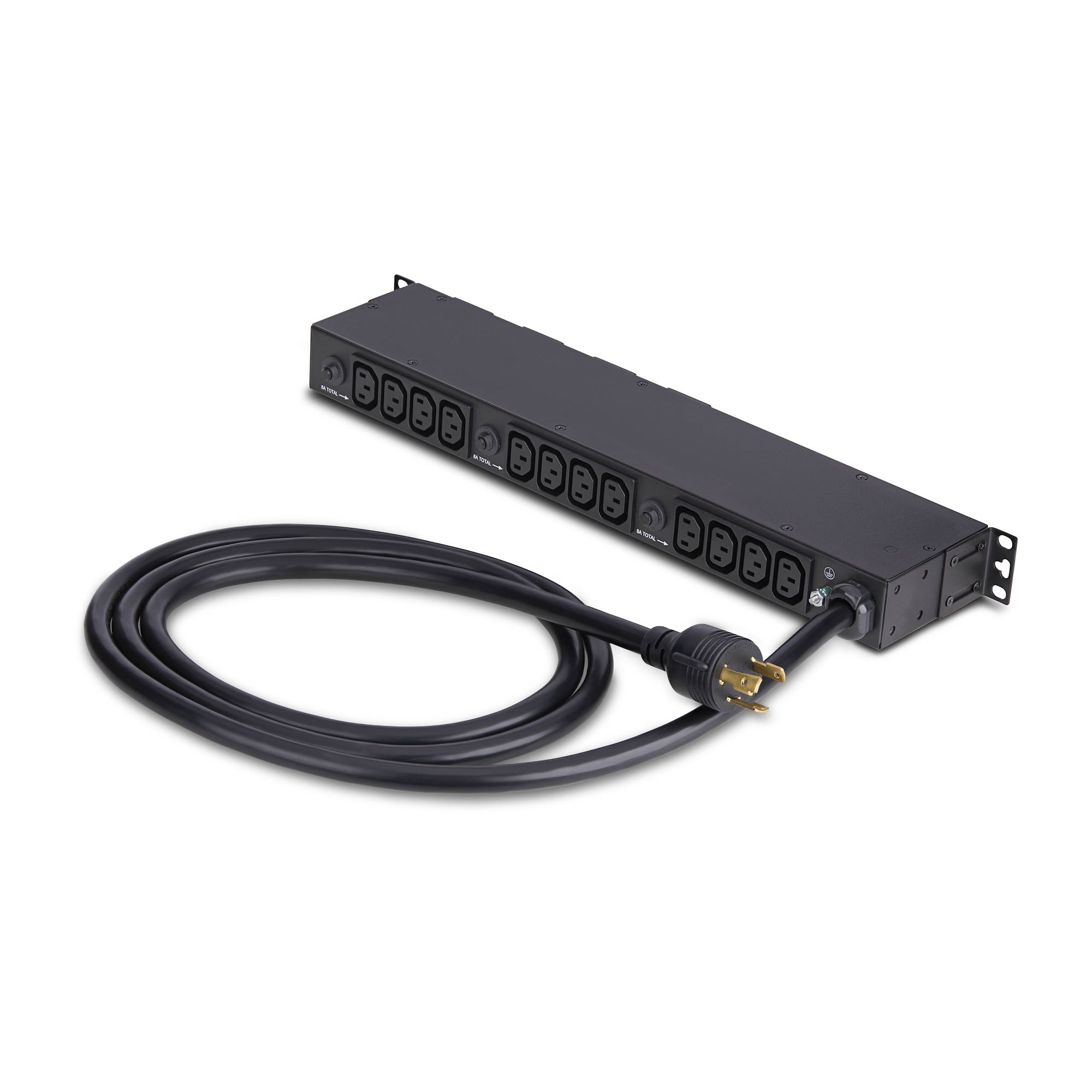 Add twenty power outlets to a 19in server rack or cabinet