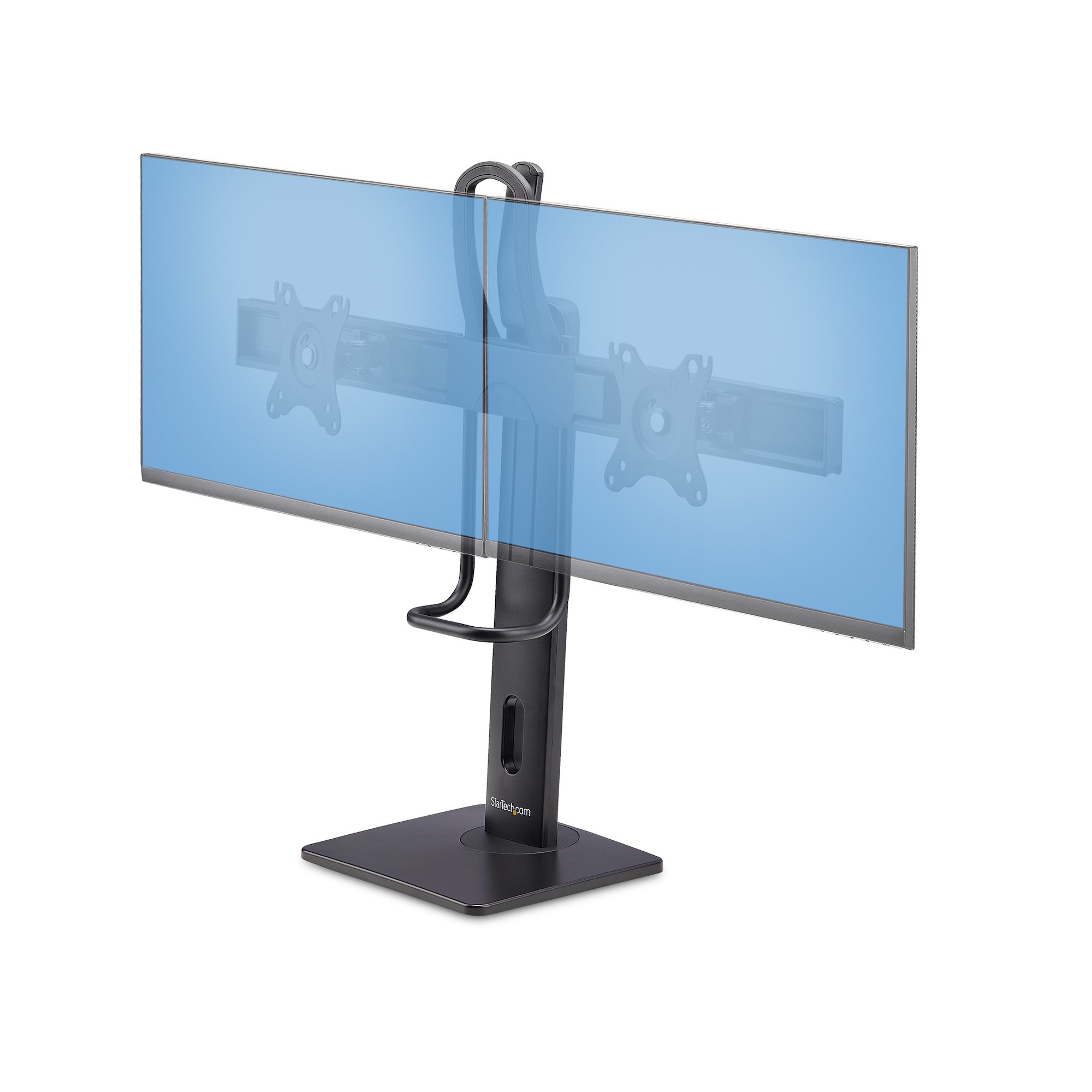 Mount-It! Supporto Per Monitor Singolo Autoportante - Regolabile In Altezza Con Movimento Girevole - VESA 75/100 - Fino A 32 Pollici