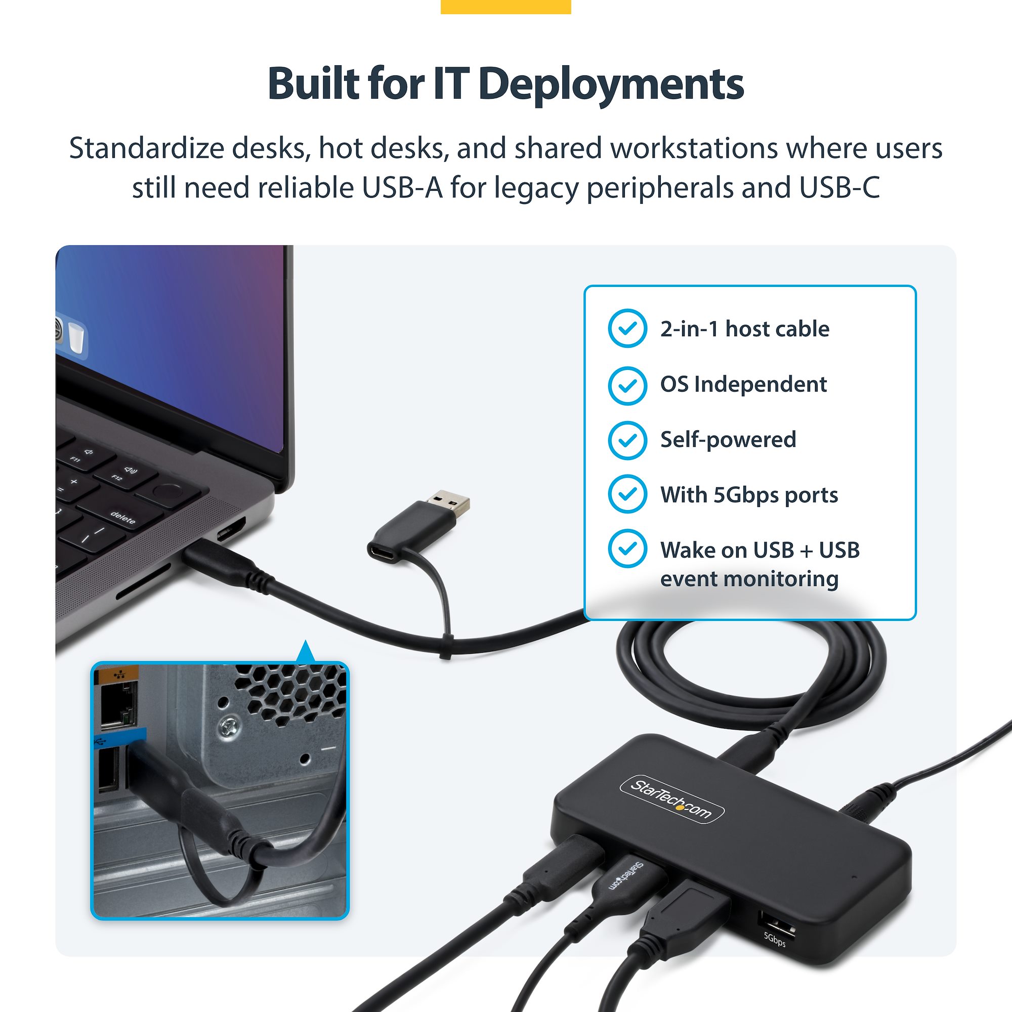 10のセットタイプ-c USB ハブ コンバータ データ転送ラップトップ 