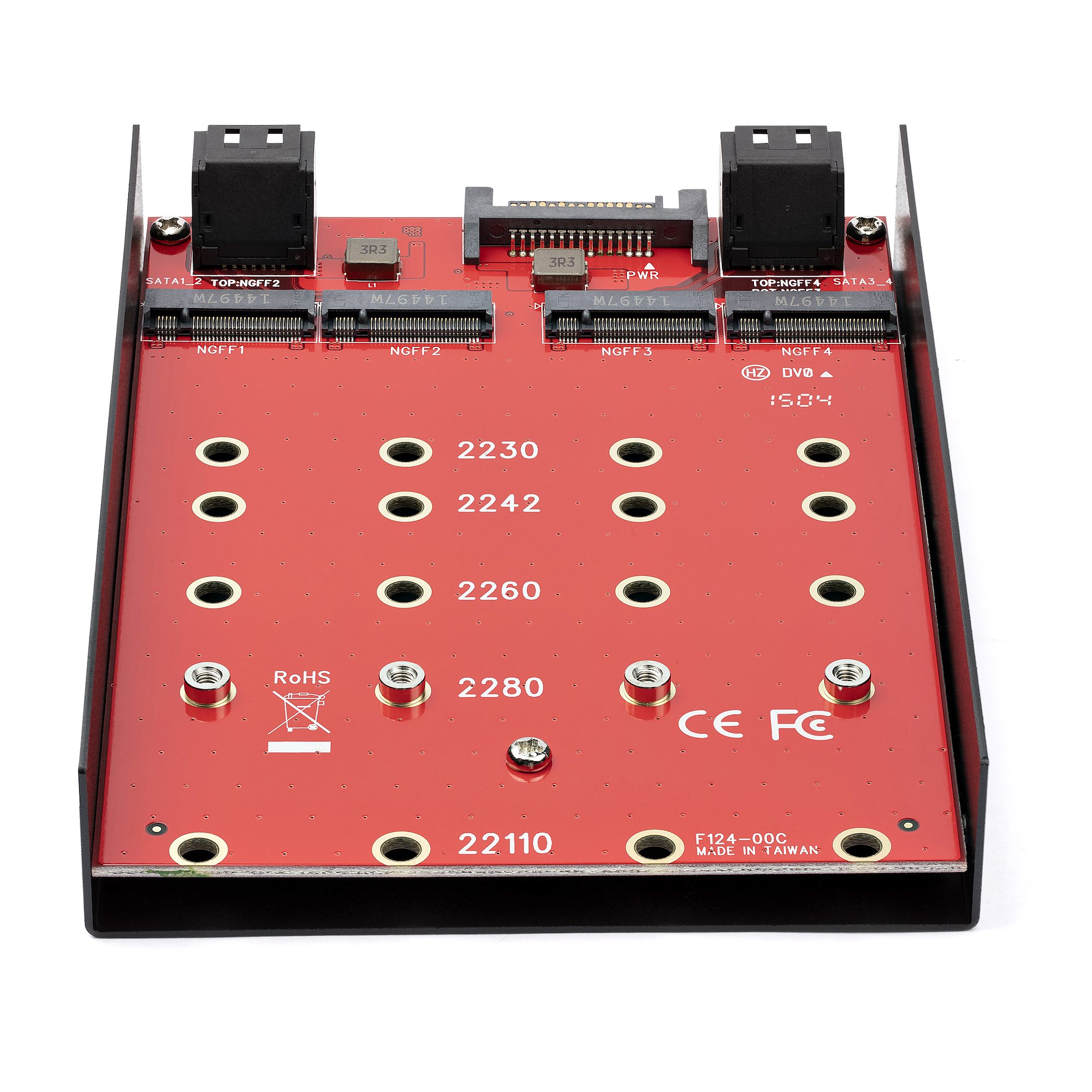M.2 SSD till 2,5 SATA III-adapter - M.2 solid state-enhetskonverterare med  skyddshölje