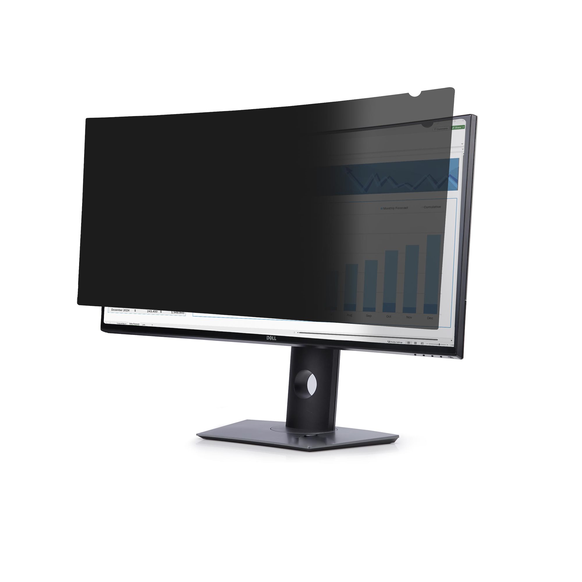 プライバシーフィルター／デル製U3824DWモニター専用／アスペクト比21
