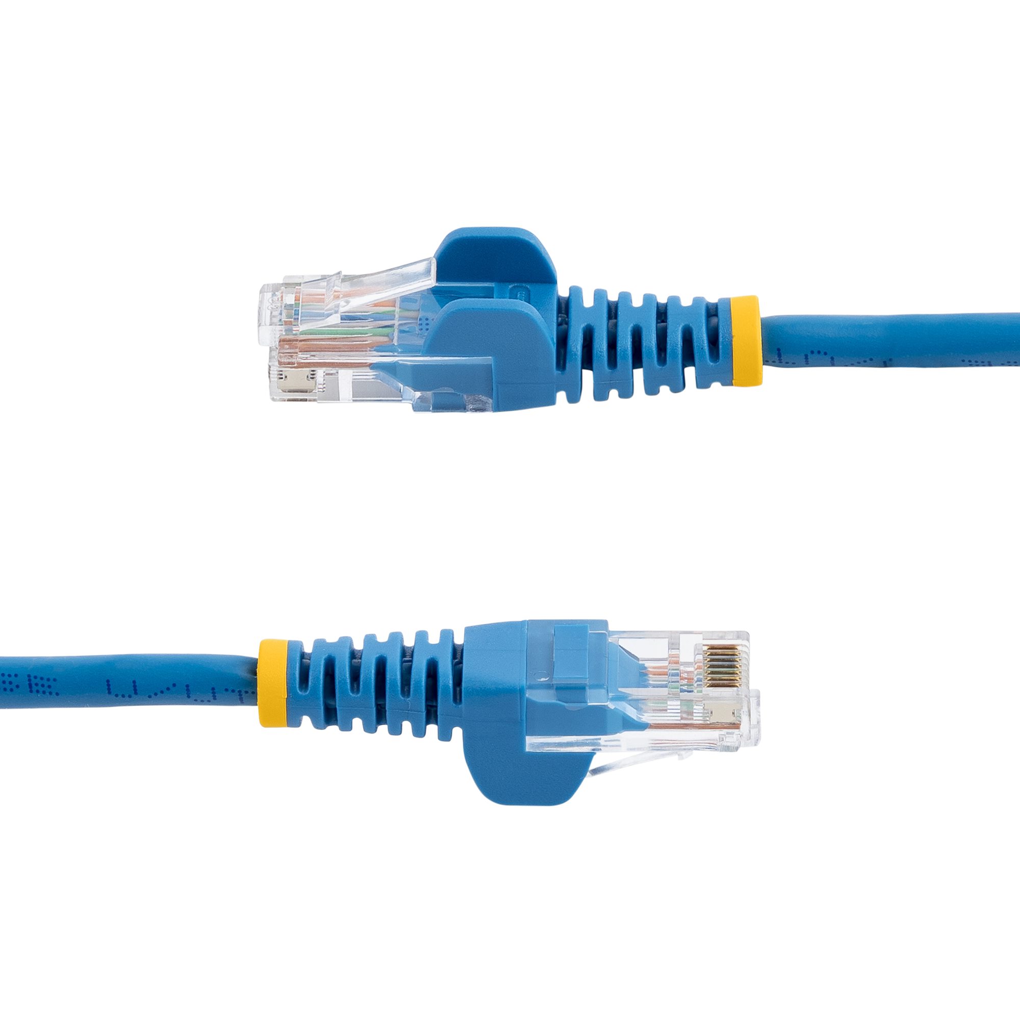 StarTech.com CAT5e Cable - 10 ft Blue Ethernet Cord - Snagless - CAT5e  Patch Cord - CAT5e UTP Cable - RJ45 Network Cable