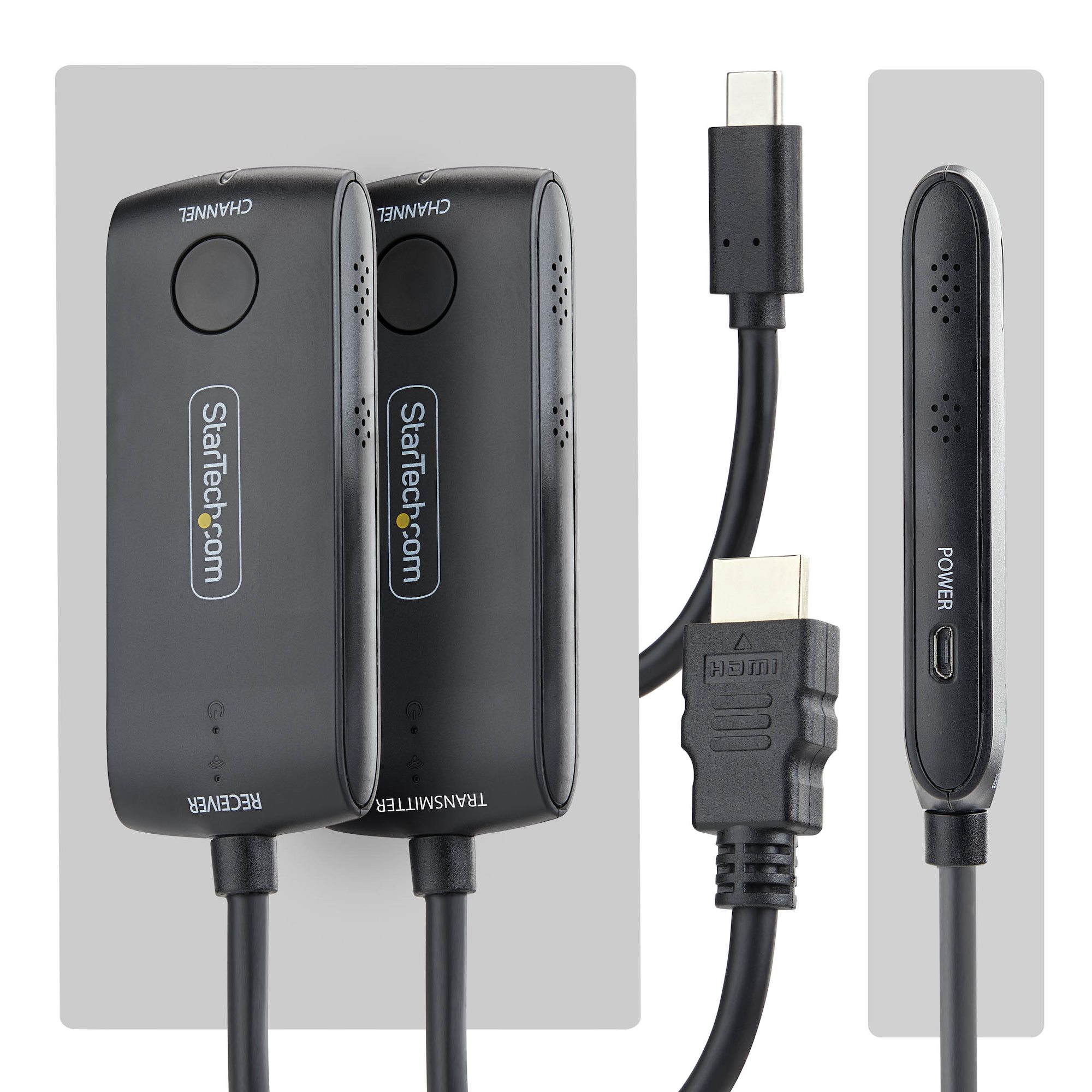 Wirelessly extend a USB-C video signal to a remote HDMI display up