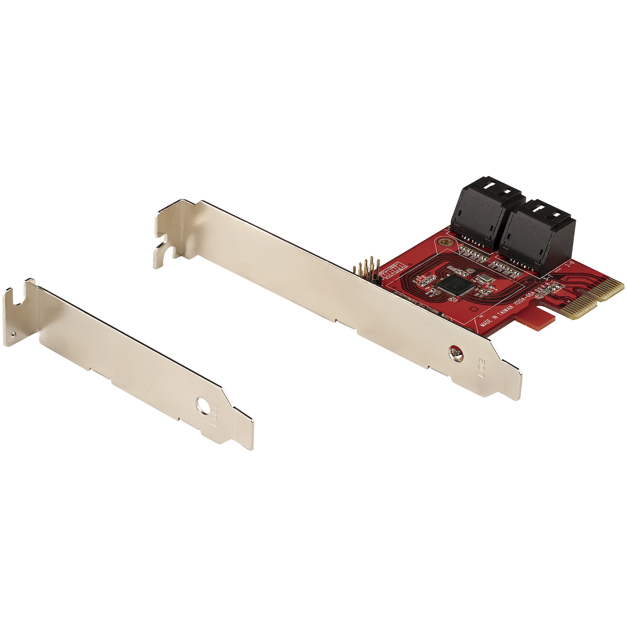 SATA PCIe Card, 4 Ports, 6Gbps, Non-RAID - SATA Cards | Cards & Peripherals |