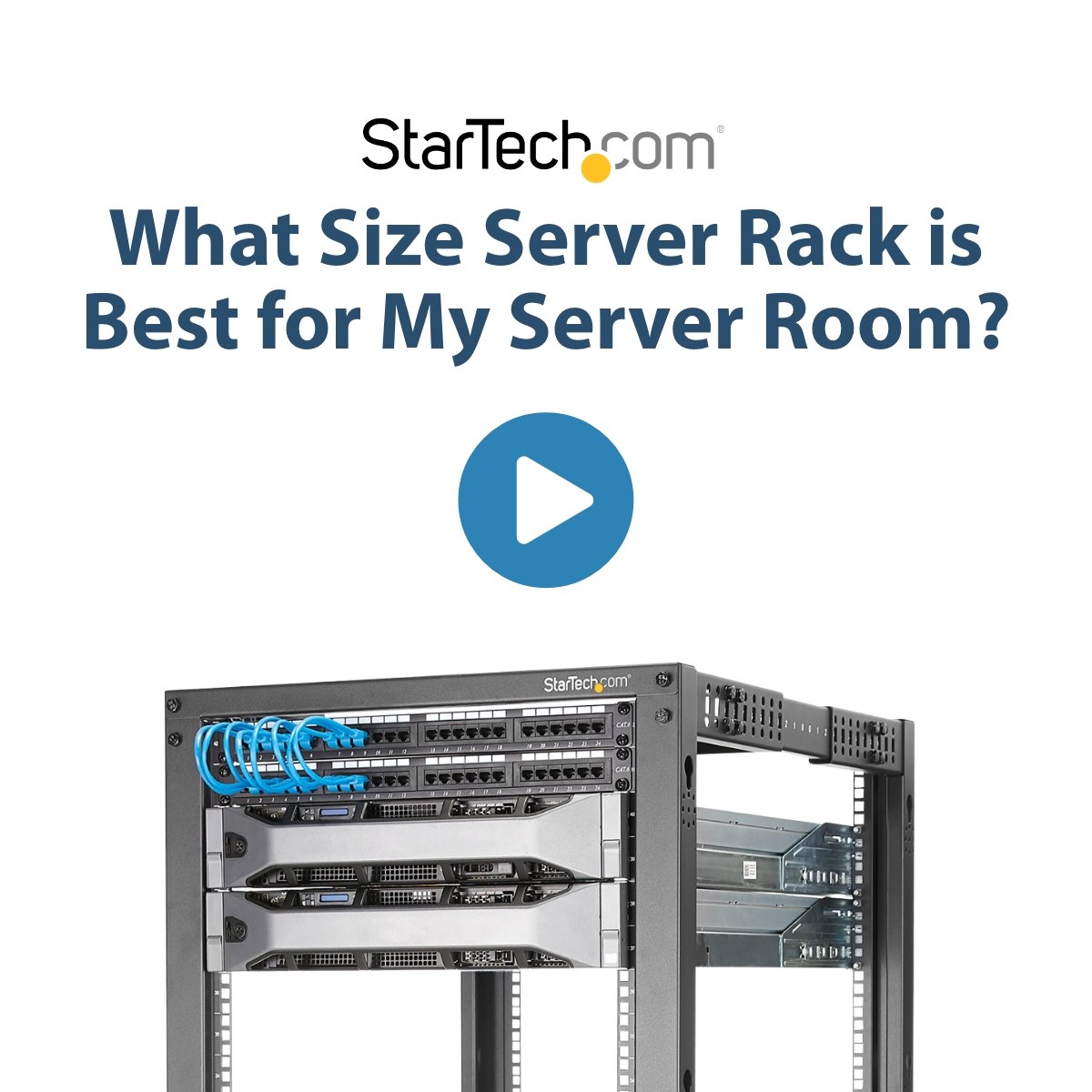 Standard Depth Server Rack, 25U