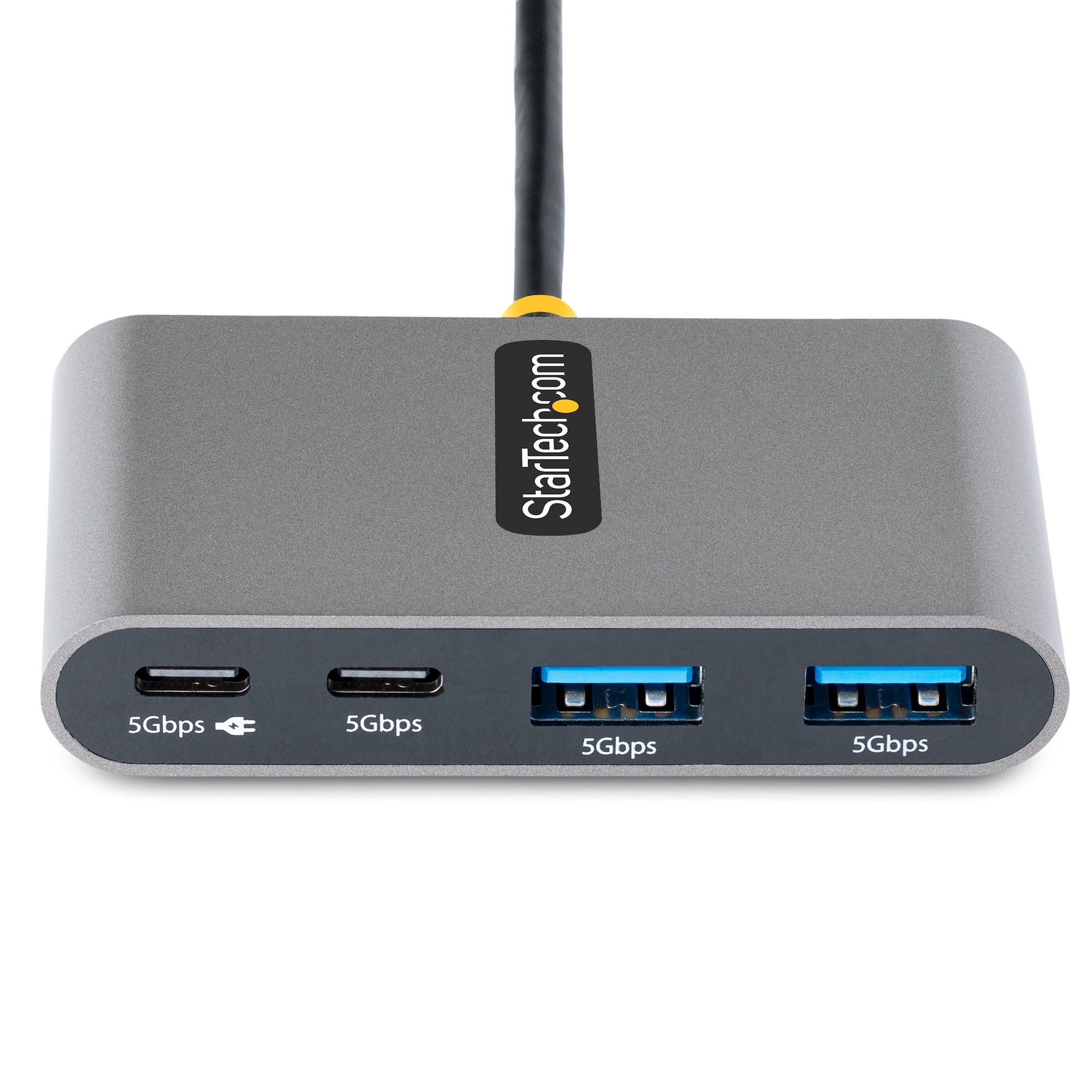 128962 5-Port USB 3.2 Gen 1/2.0 Hub with USB-C 100W USB PD - Equip