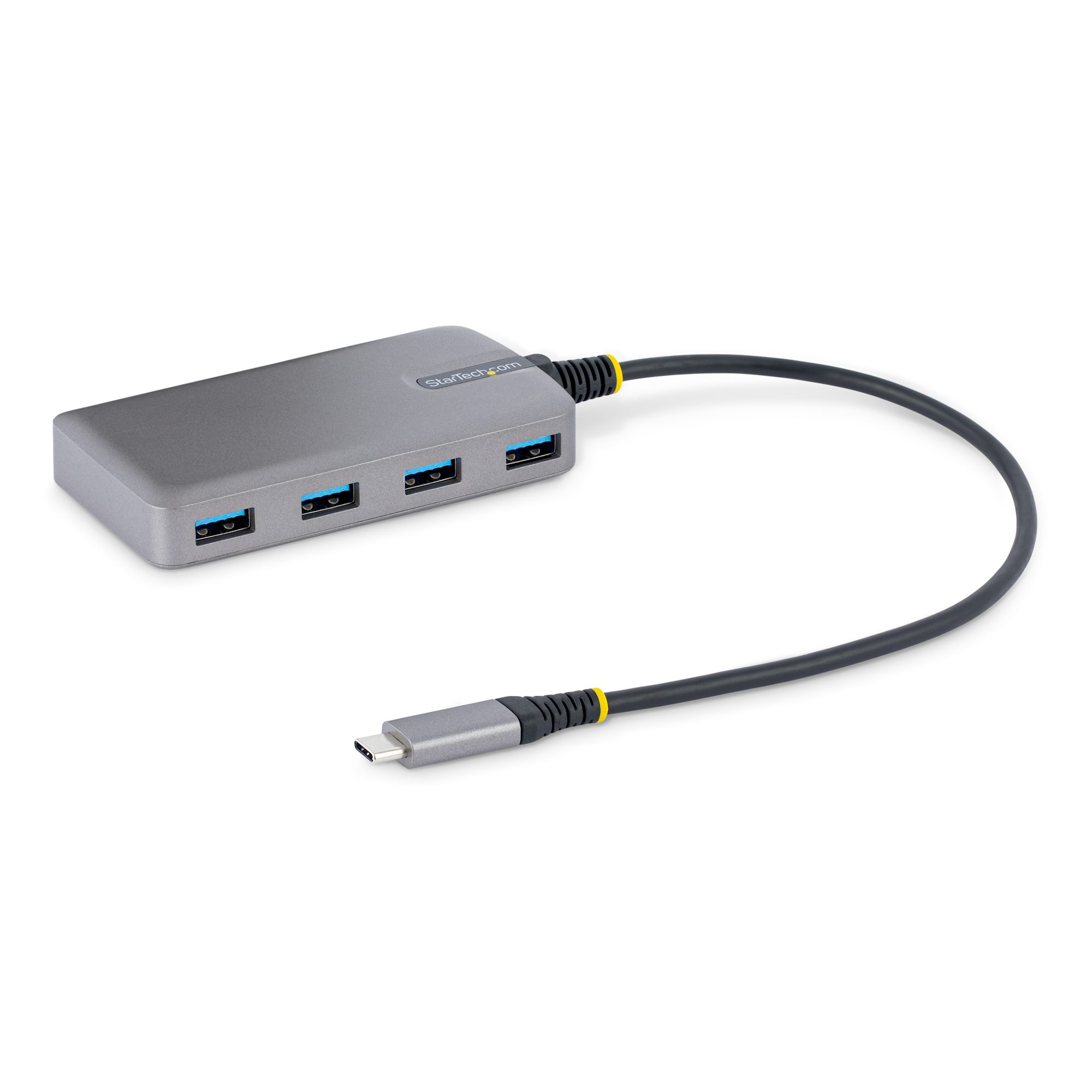 4-Port USB-C Hub, 5Gbps, Bus Powered - USB-C Hubs 