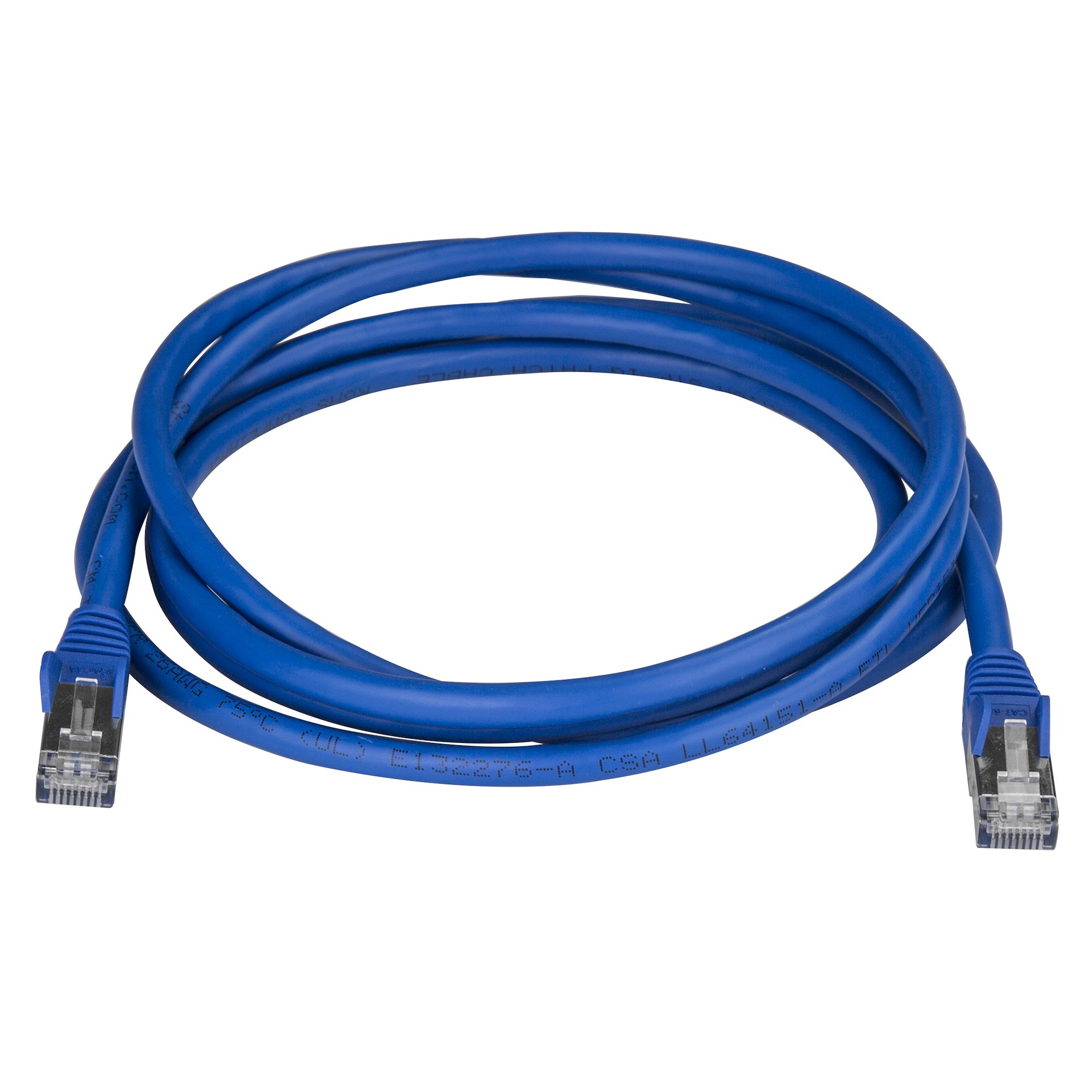 2 m CAT6a Cable STP Blue (6ASPAT2MBL) Cat 6a Cables Europe