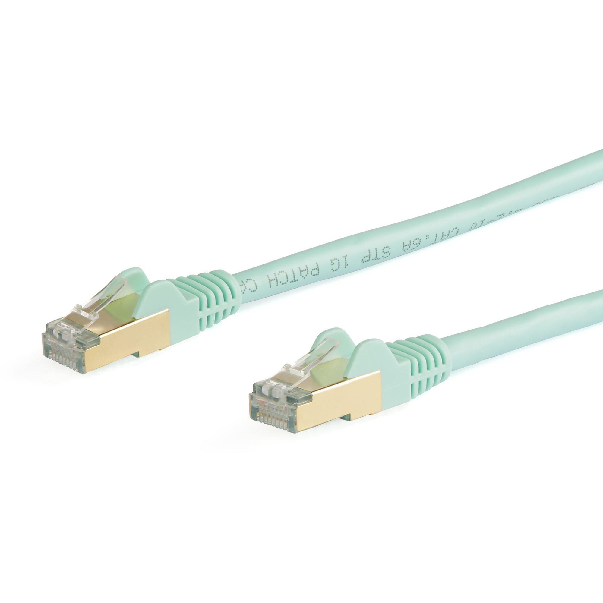 Cable 7m de Red CAT6a Aqua STP (6ASPAT7MAQ) Cables Cat6a