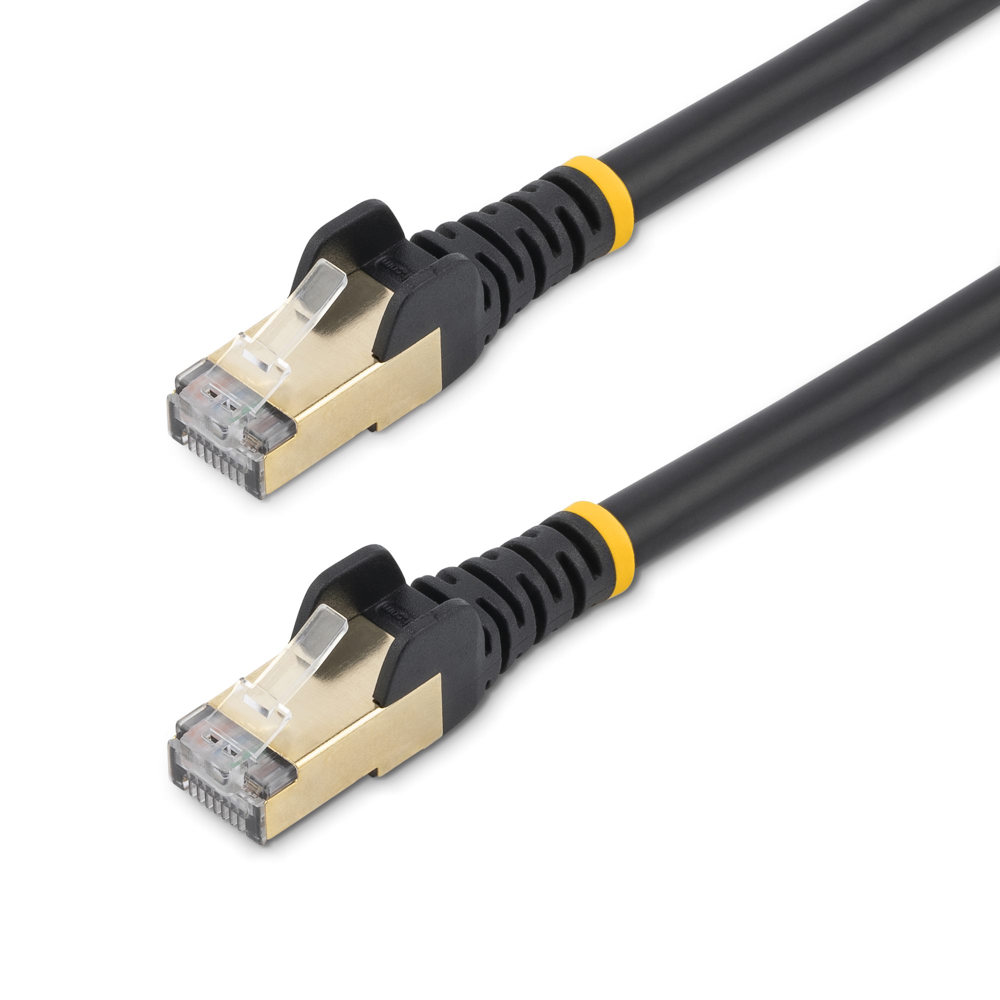 Raadplegen schakelaar Mooie vrouw 10 m CAT6a Ethernet Cable - STP Black (6ASPAT10MBK) - Cat 6a Cables |  StarTech.com Spain