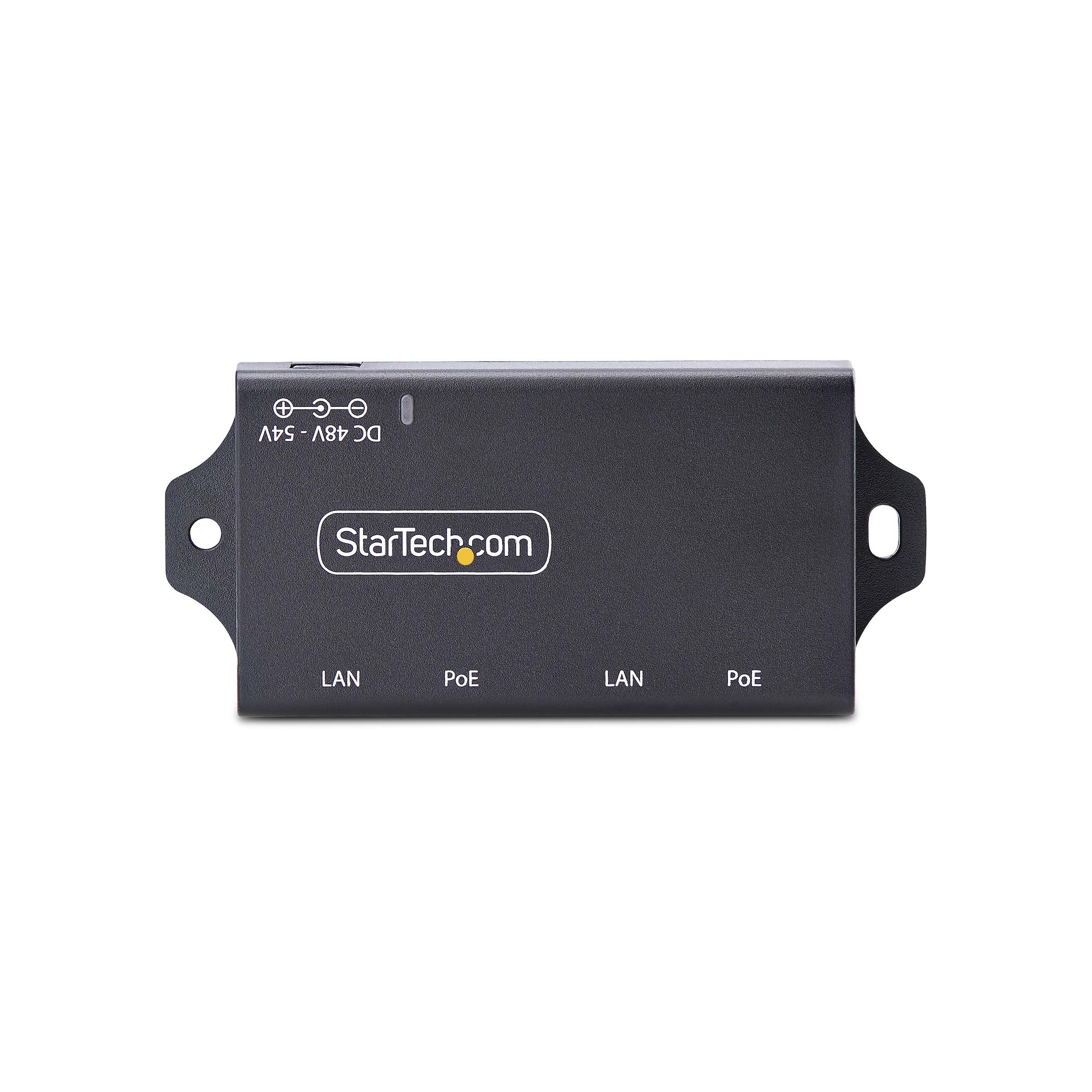 Supply power and data to two PoE devices over standard Ethernet