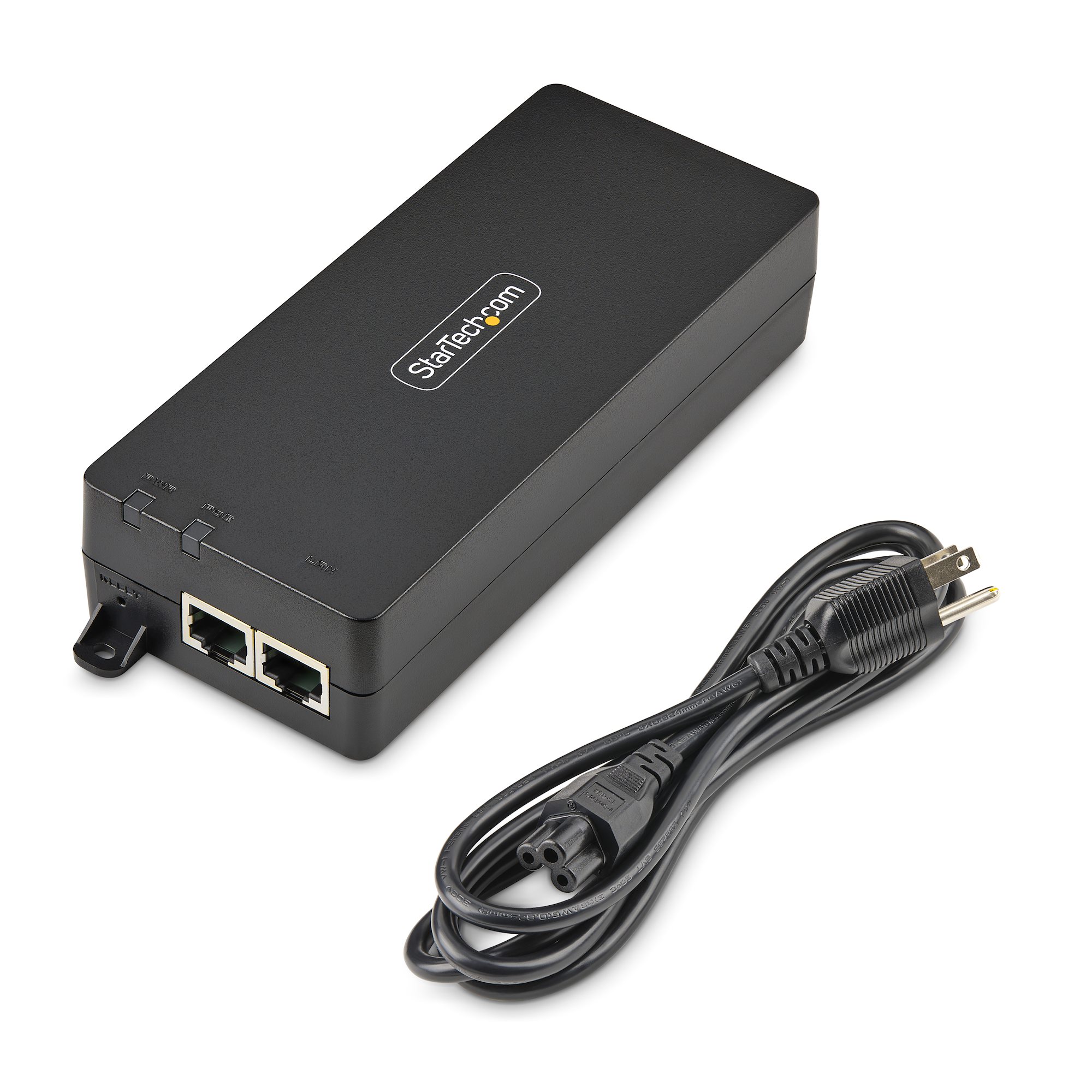 1-Port 10Gbps PoE++ Injector, 90W, 2.5/5/10G Ethernet/10/100/1000M