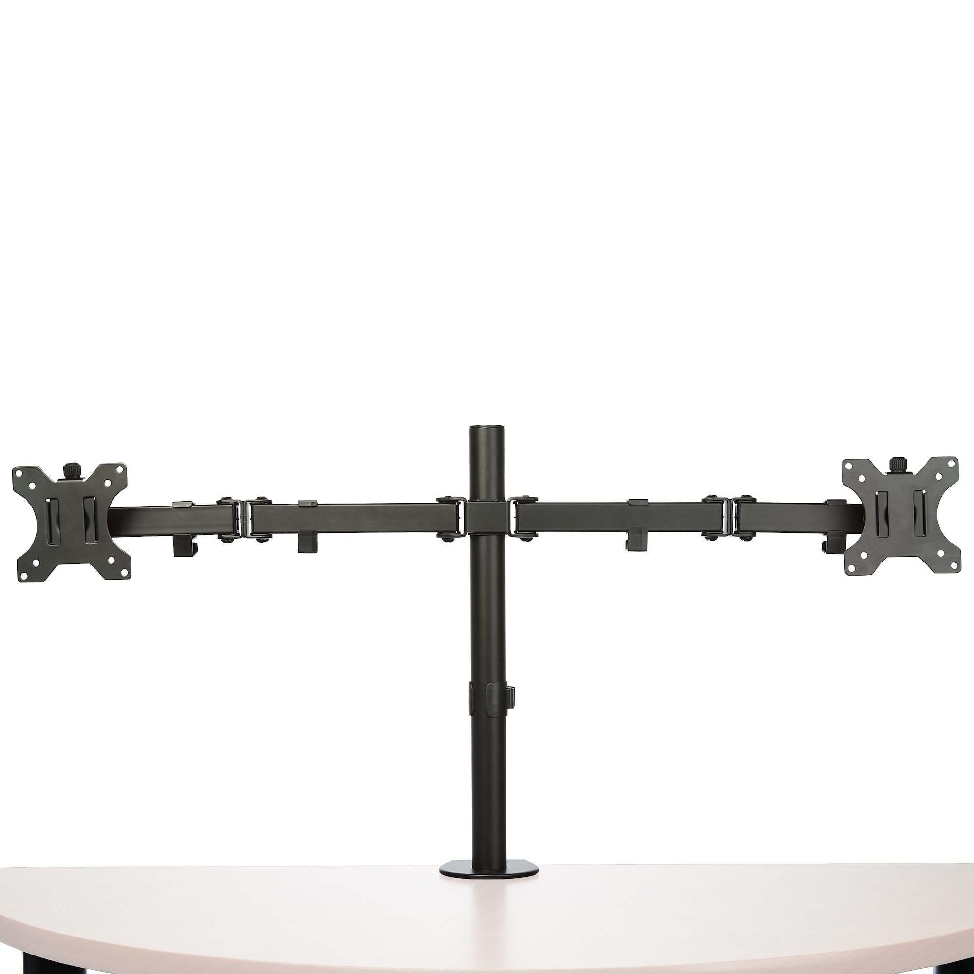 Desk Mount Dual Monitor Arm 32in Display - Monitor Mounts, Display Mounts  and Ergonomics