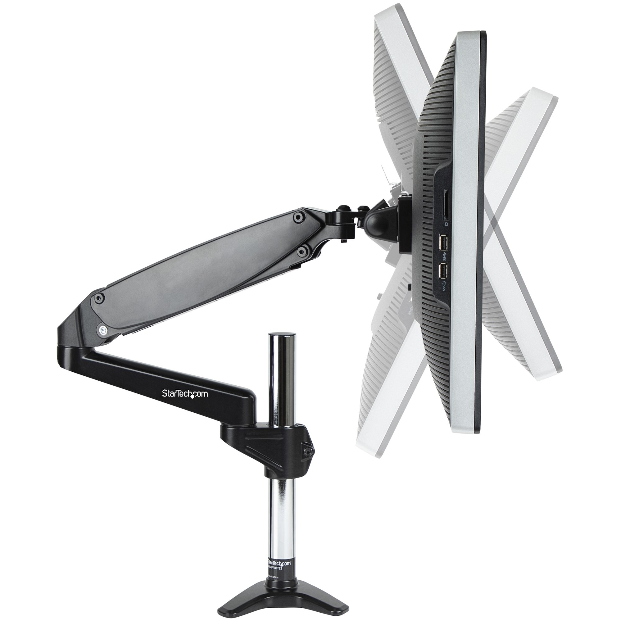 Dropship DEZCTOP D-Board Monitor Mount, Full Motion Tillts, Swivels Pivots  Adjustable For Screen Up To 32inch With VESA 75x75/100x100 (Black) to Sell  Online at a Lower Price