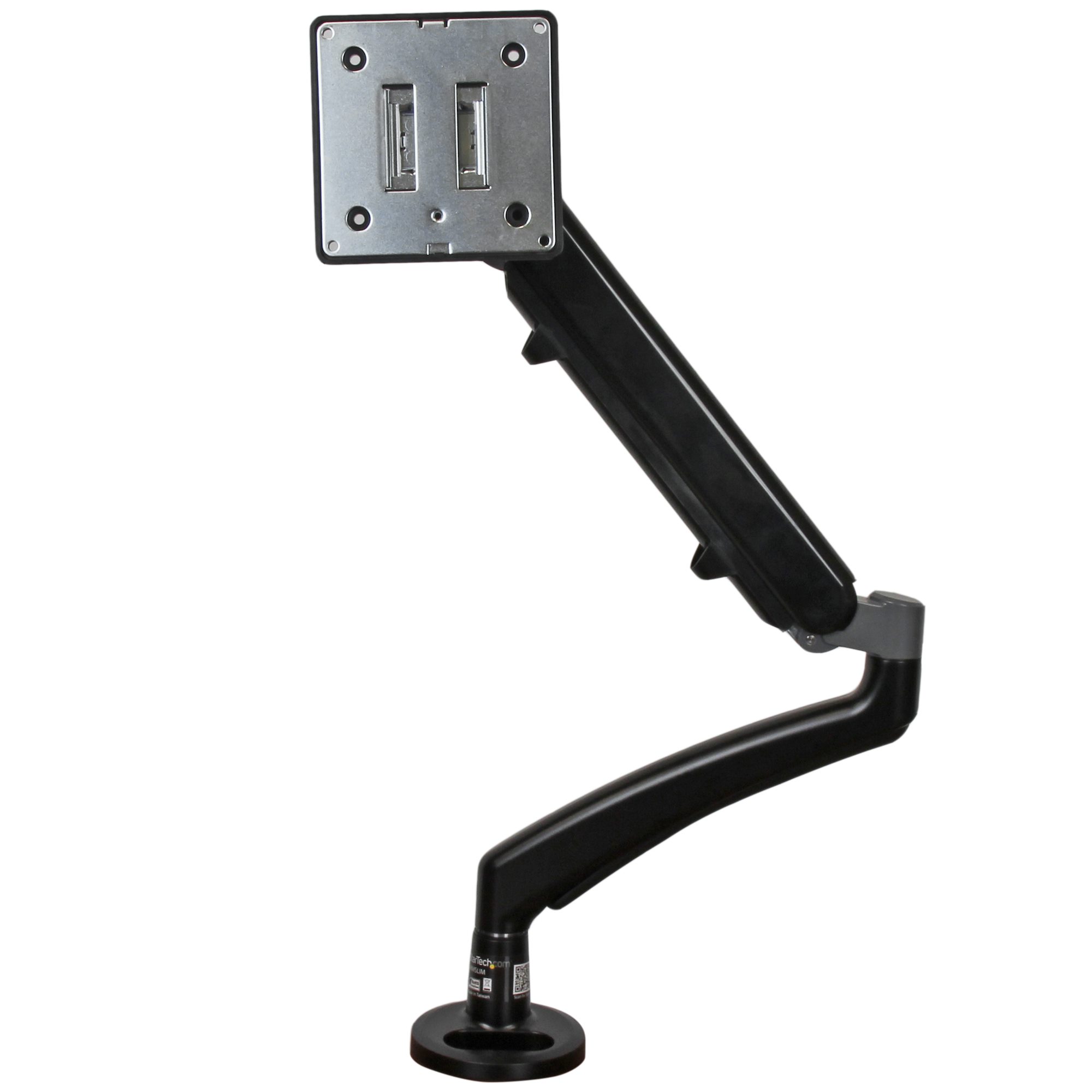 Single Desk-Mount Monitor Arm - Full Motion Articulating - Steel - For up  to 34 (15.4lb/7kg) Displays
