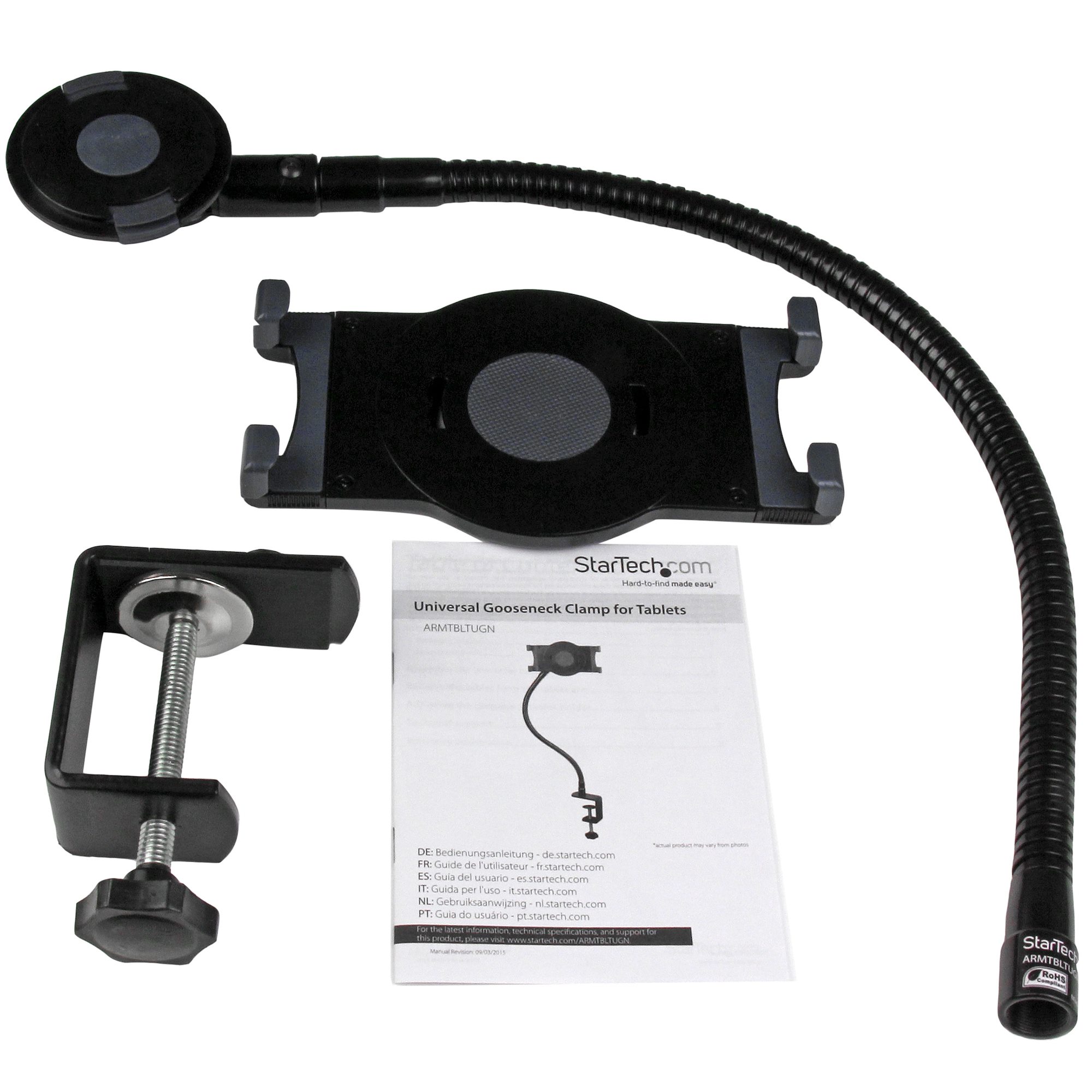 Soporte de mesa y pared – CTA flexible y seguro con cuello de cisne con  sistema de seguridad de bloqueo y llave para iPad 10.9 pulgadas de 10.9