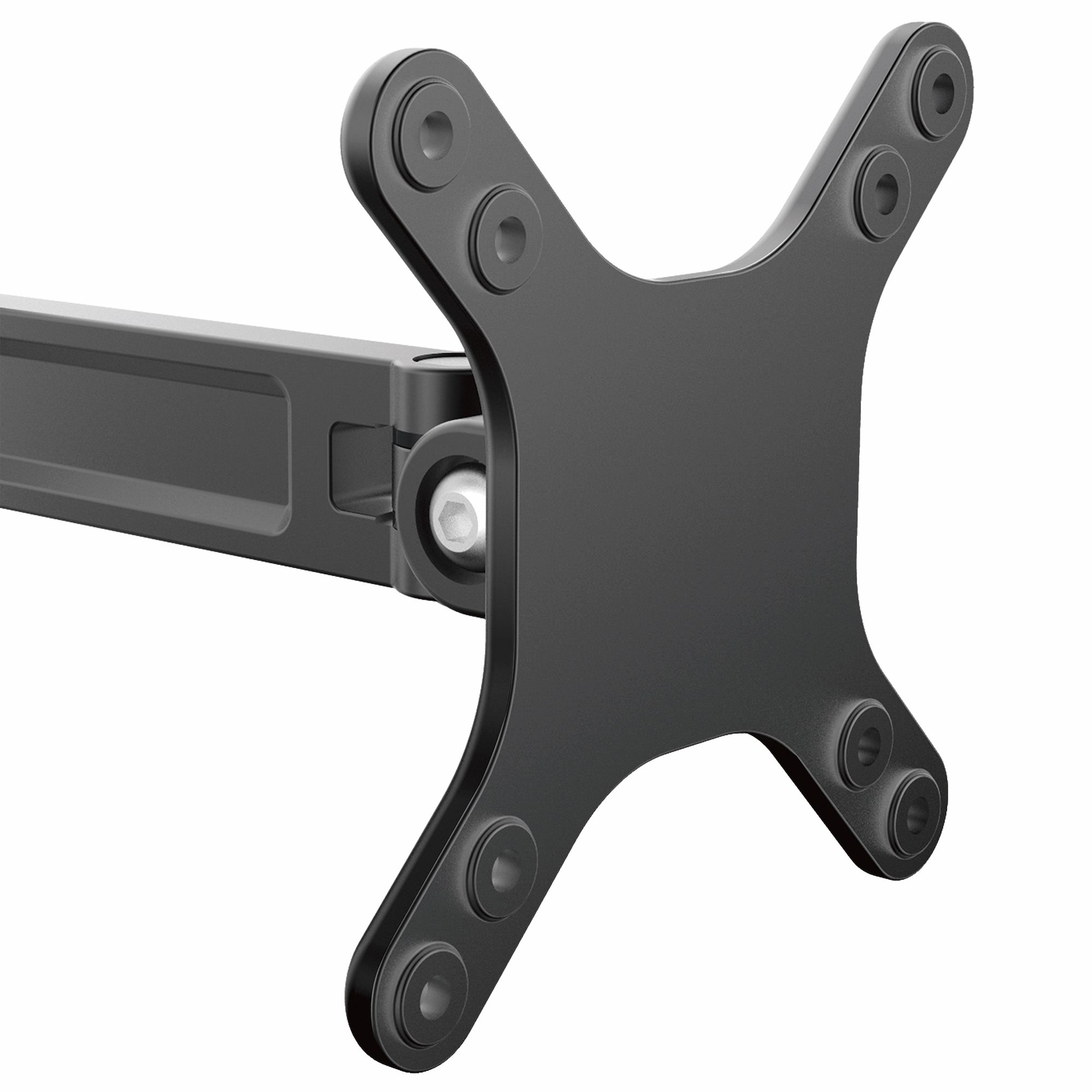 Wall-Mount Monitor Arm - Single Swivel - For up to 34 (33.1lb/15kg)  Displays