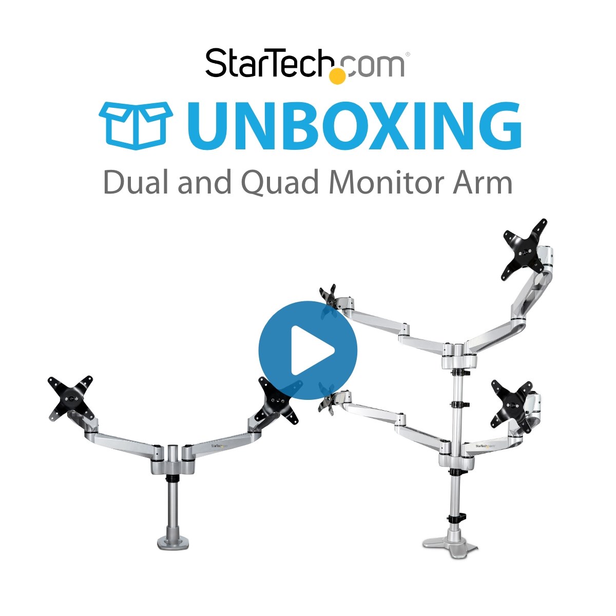 Monitor arm - Quadruple