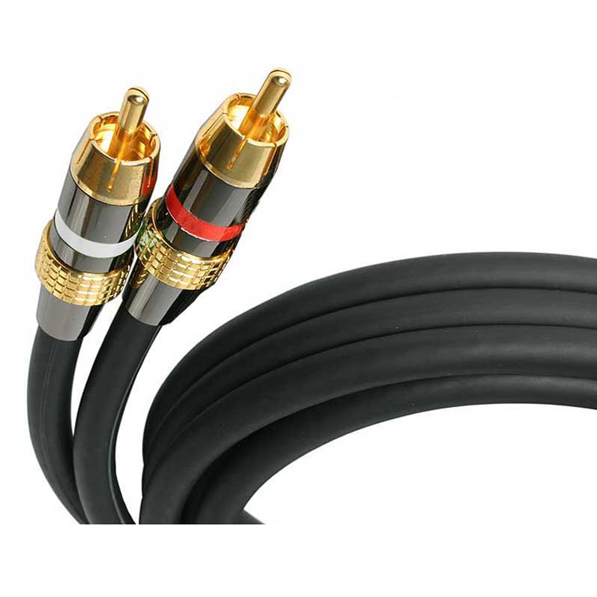 30 ft Premium Stereo Audio Cable RCA - M/M