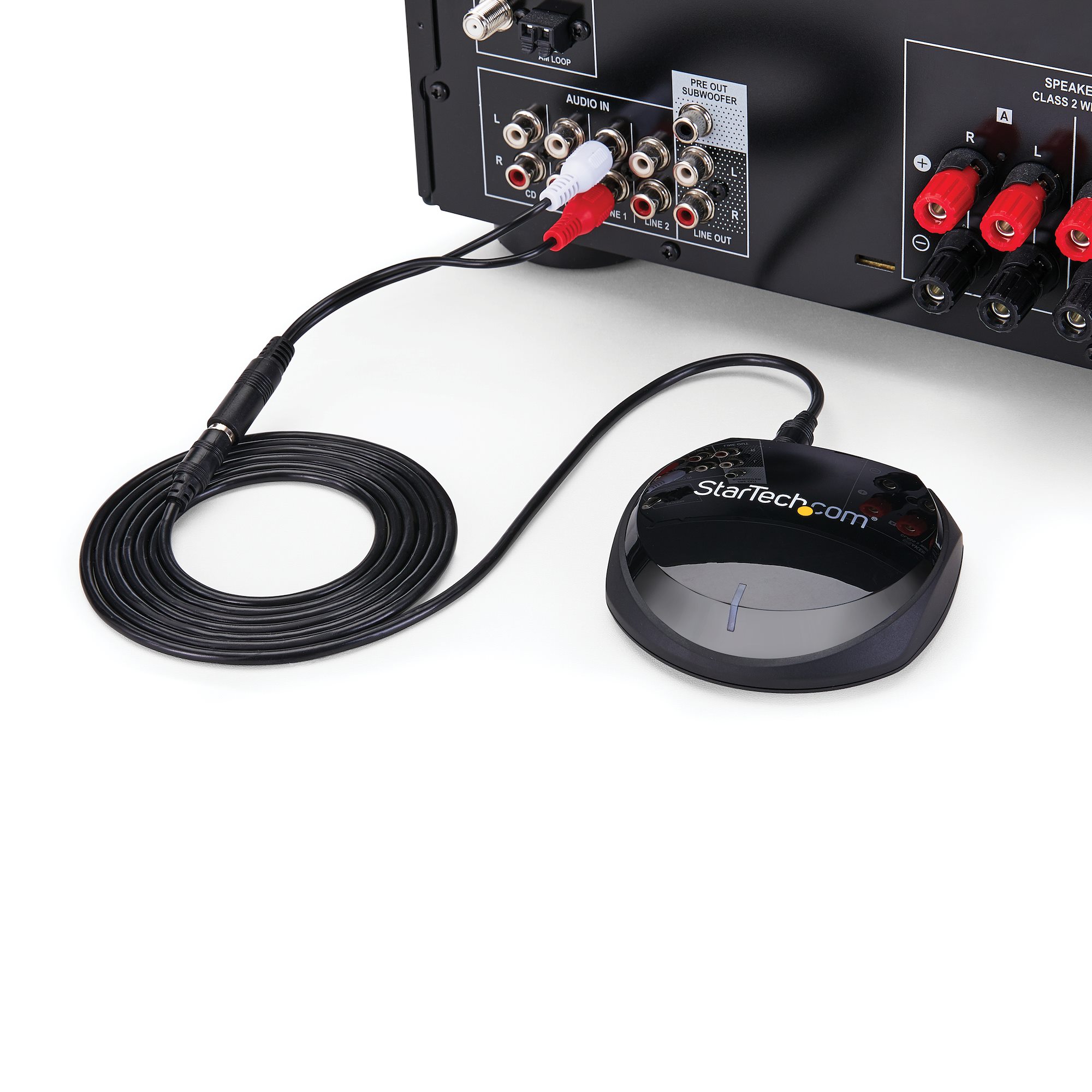 Scheur Doe alles met mijn kracht Aan de overkant Bluetooth 5.0 Audio Receiver Adapter NFC - Audio Signal Converters |  StarTech.com