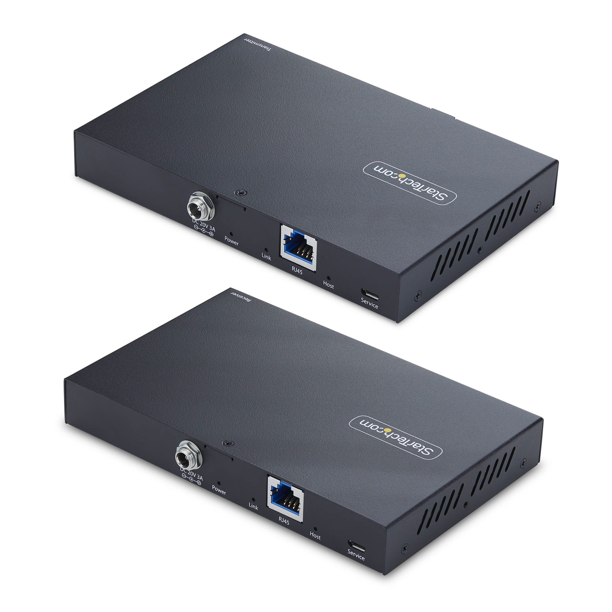 Cat6a/Cat7/Cat8ケーブル経由で4台のUSB 3.0周辺機器を最大100mまで延長