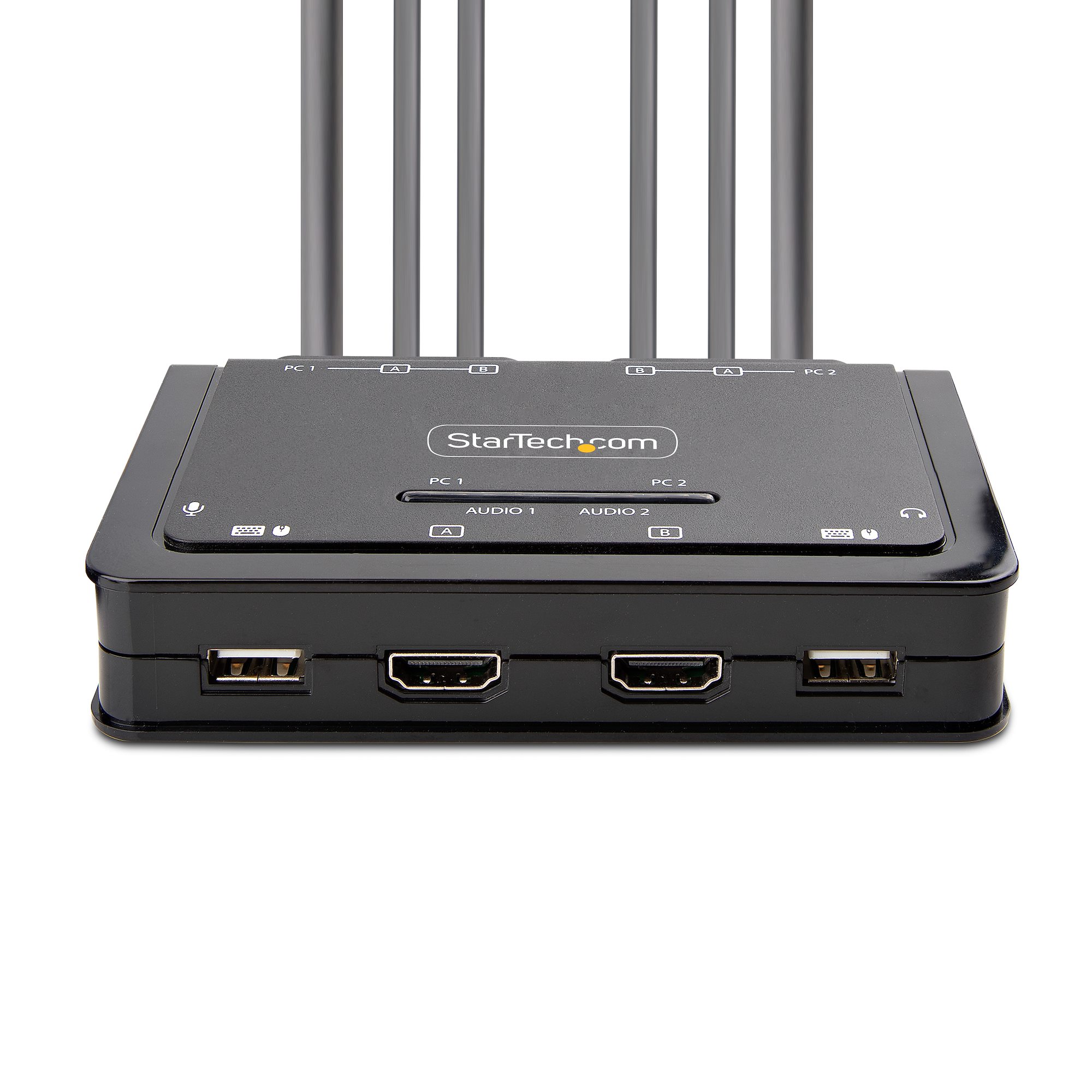 2 Port USB HDMI Cable KVM Switch - KVM Switches, Server Management