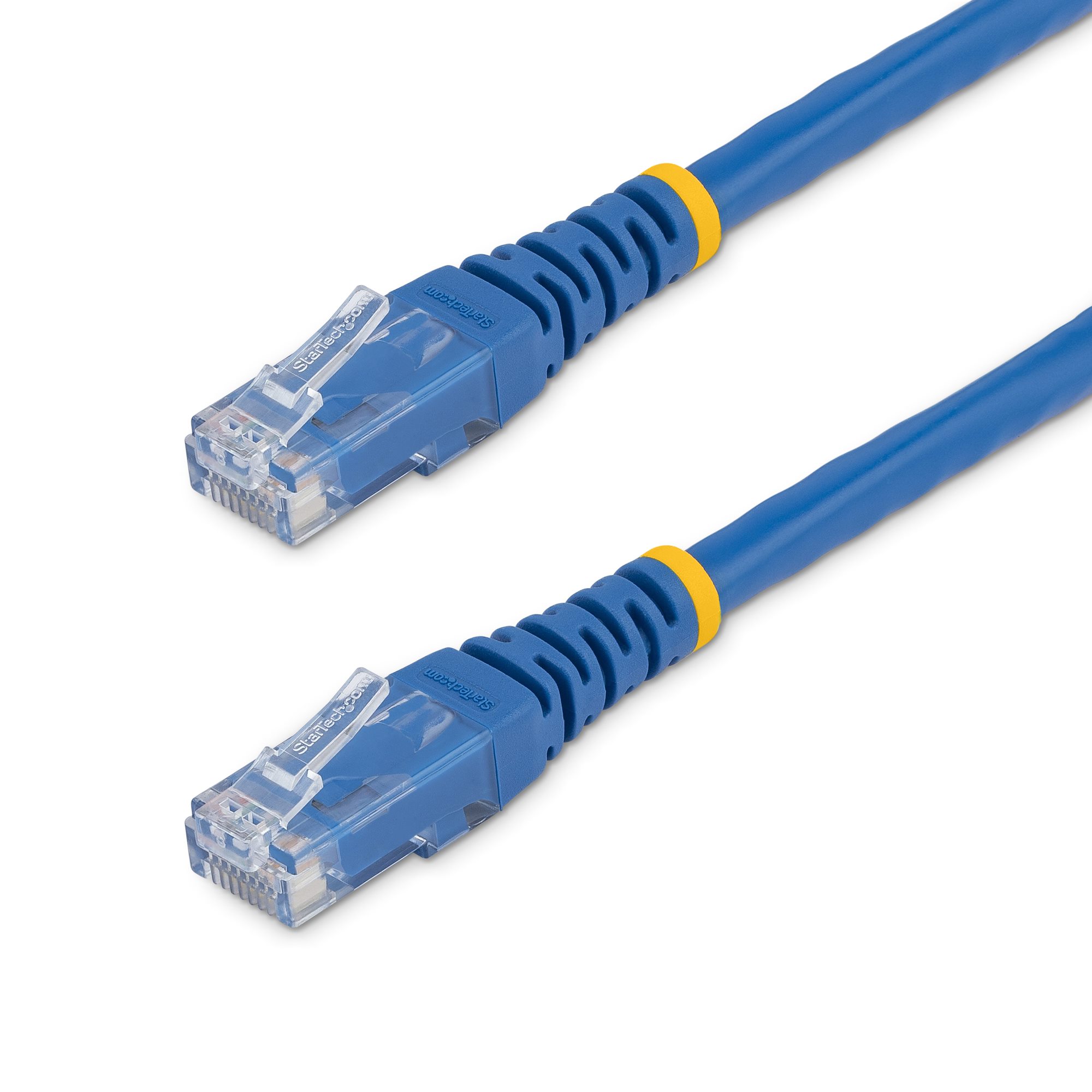 3 ft. CAT6 Ethernet cable - 10 Pack - ETL Verified - Blue CAT6 Patch Cord -  Molded RJ45 Connectors - 24 AWG Copper Wire – UTP Cable