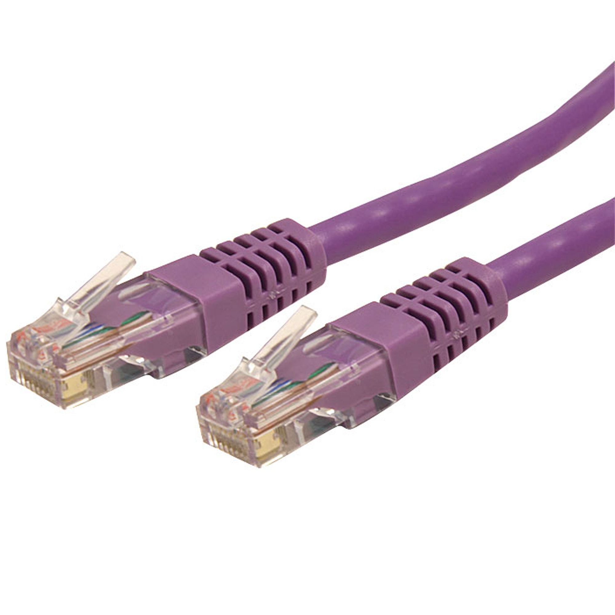 10ft CAT6 Cable Purple Cat6 PoE (C6PATCH10PL) Cat 6 Cables